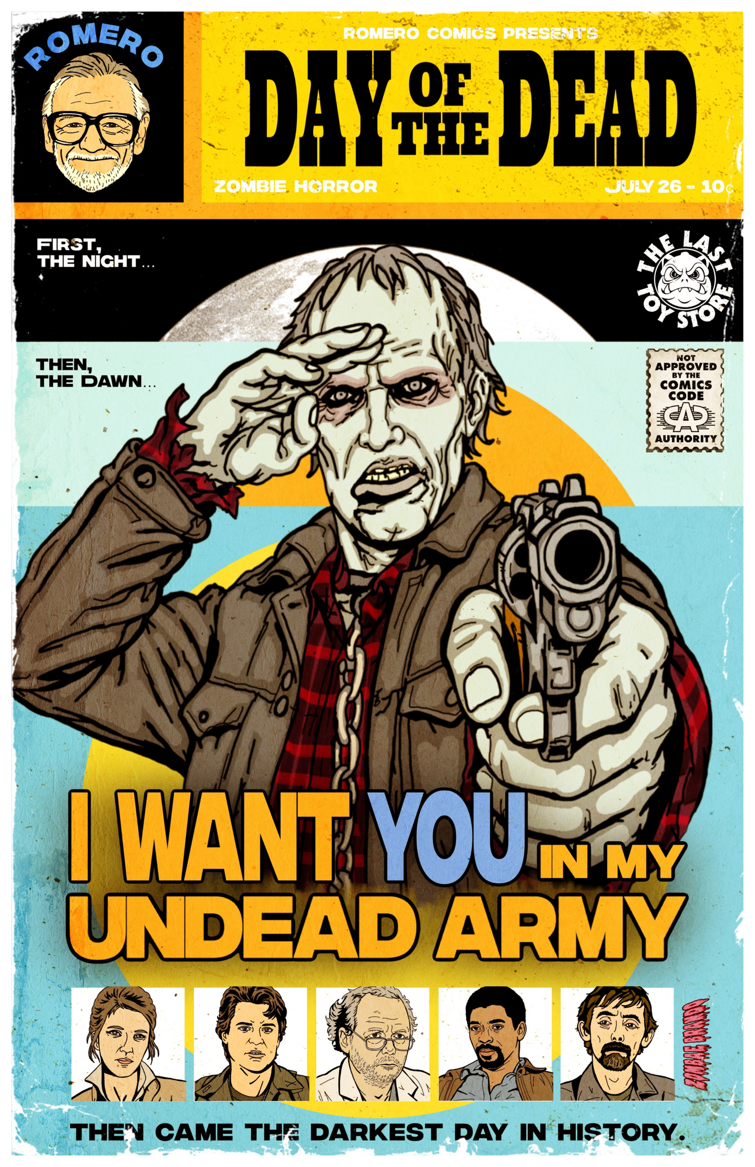Exclusive 11x17 Day of the Dead Print Signed by Howard Sherman - Presale