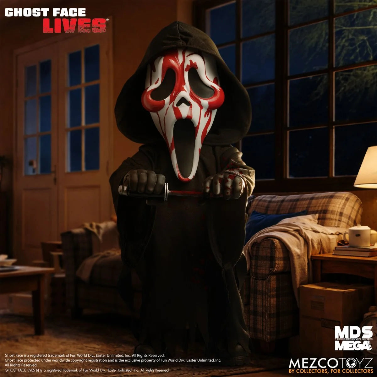Ghost Face: Bloody Version - 15" MDS Mega Scale Doll