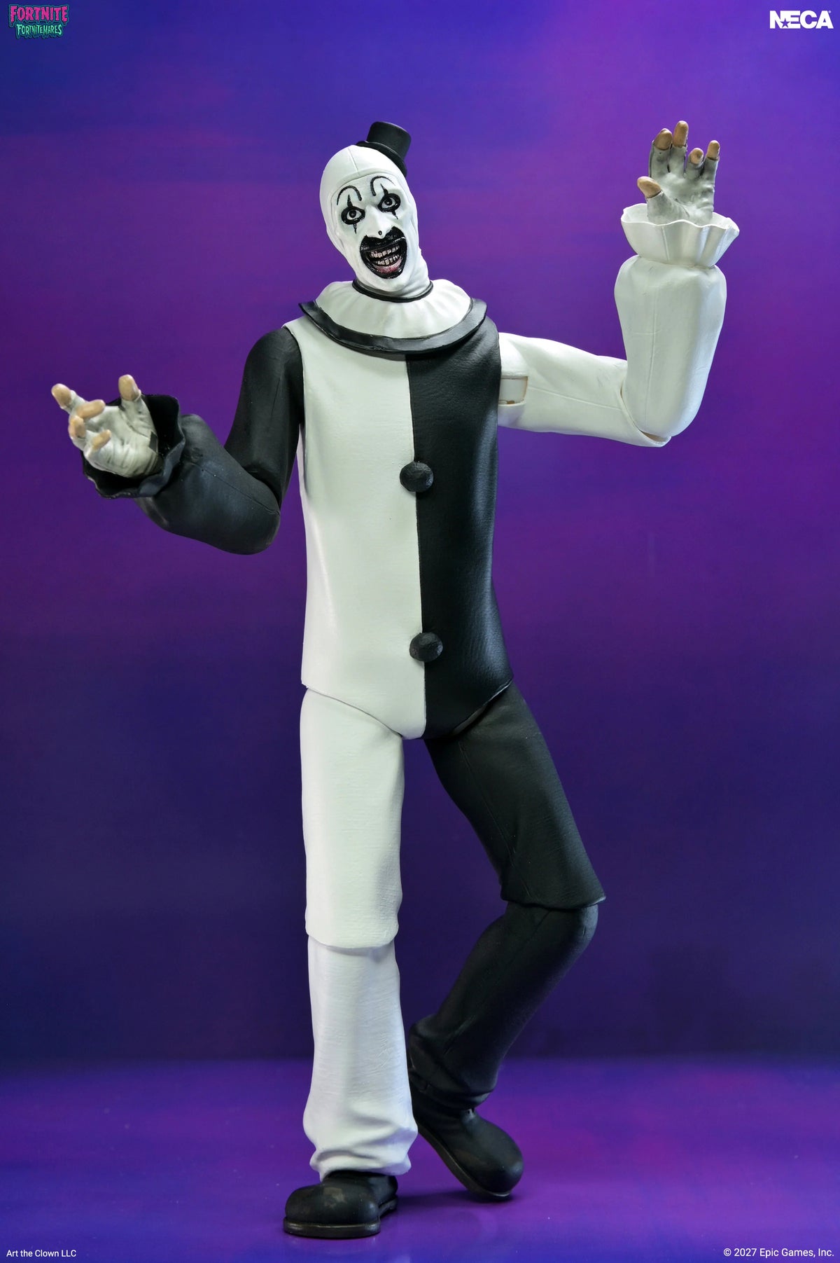 Terrifier x Fortnite: Art the Clown - 7" Scale Figure (Pre-Order)