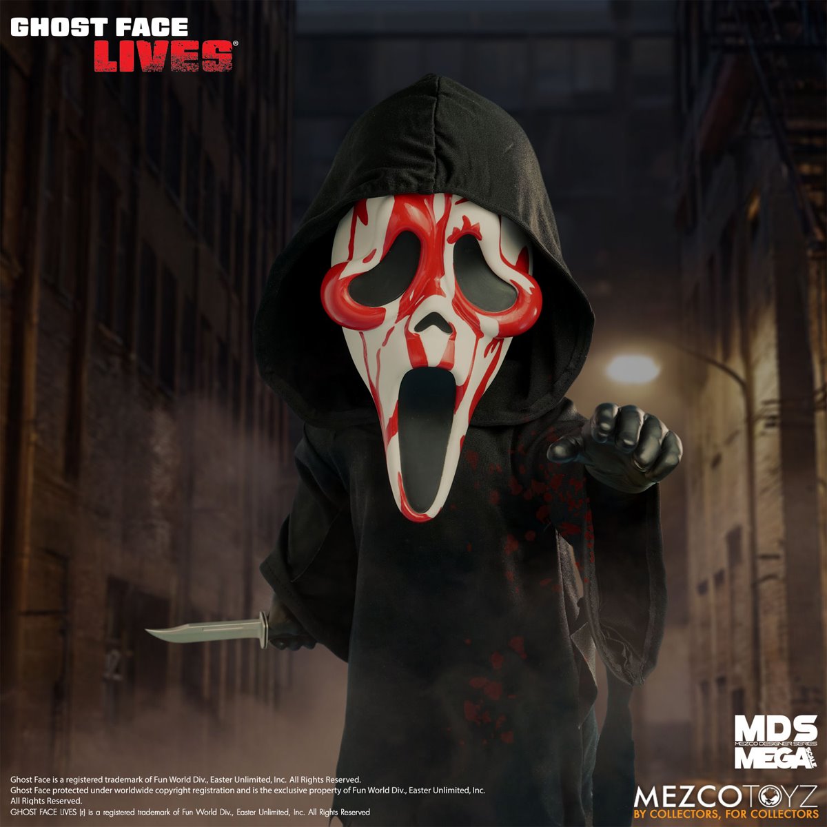 Ghost Face: Bloody Version - 15" MDS Mega Scale Doll