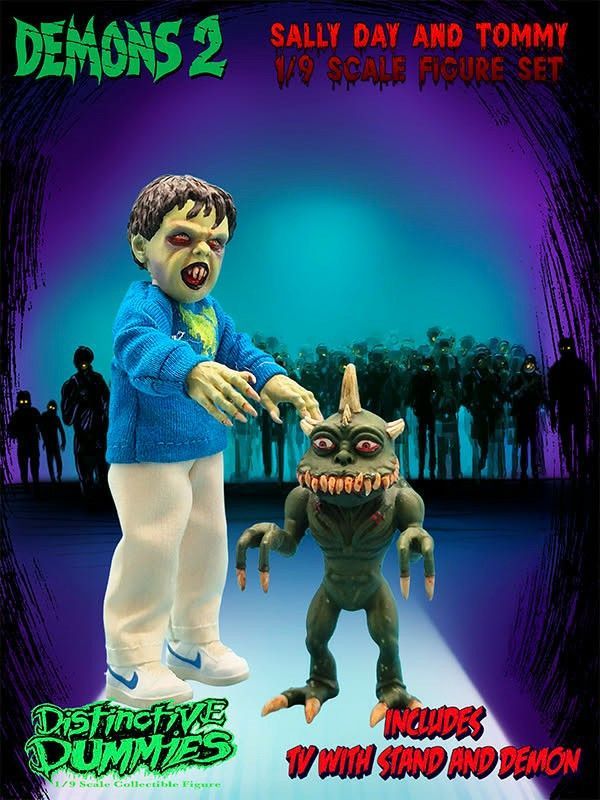 Demons 2: Sally and Tommy Deluxe 2 Pack - 1/9 Scale Distinctive Dummies