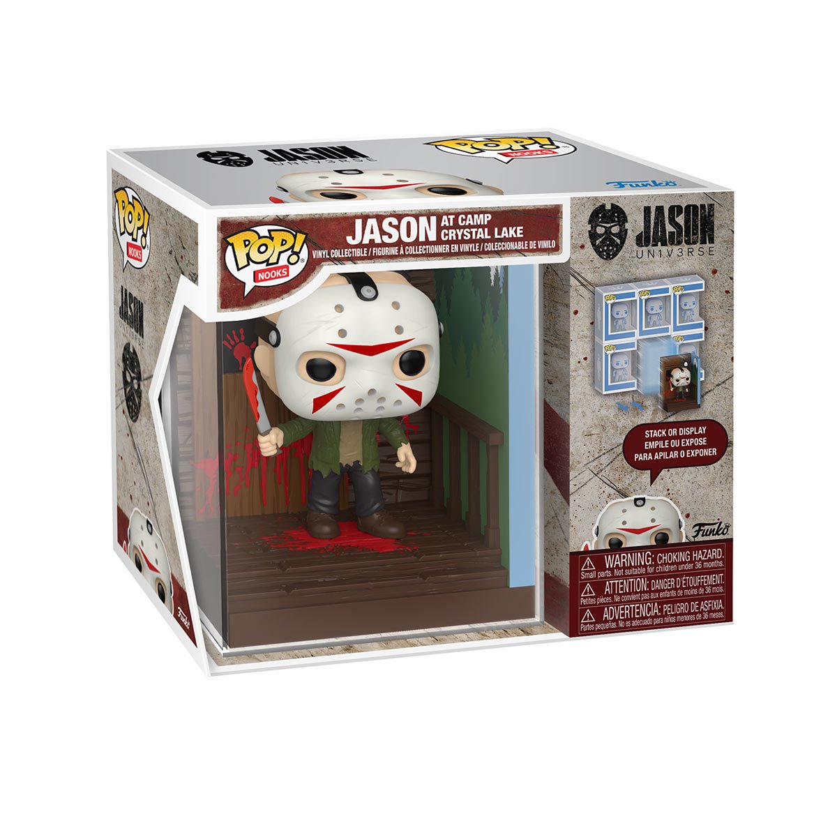 Pop! Nooks: Jason at Camp Crystal Lake - Vinyl Nook Figure