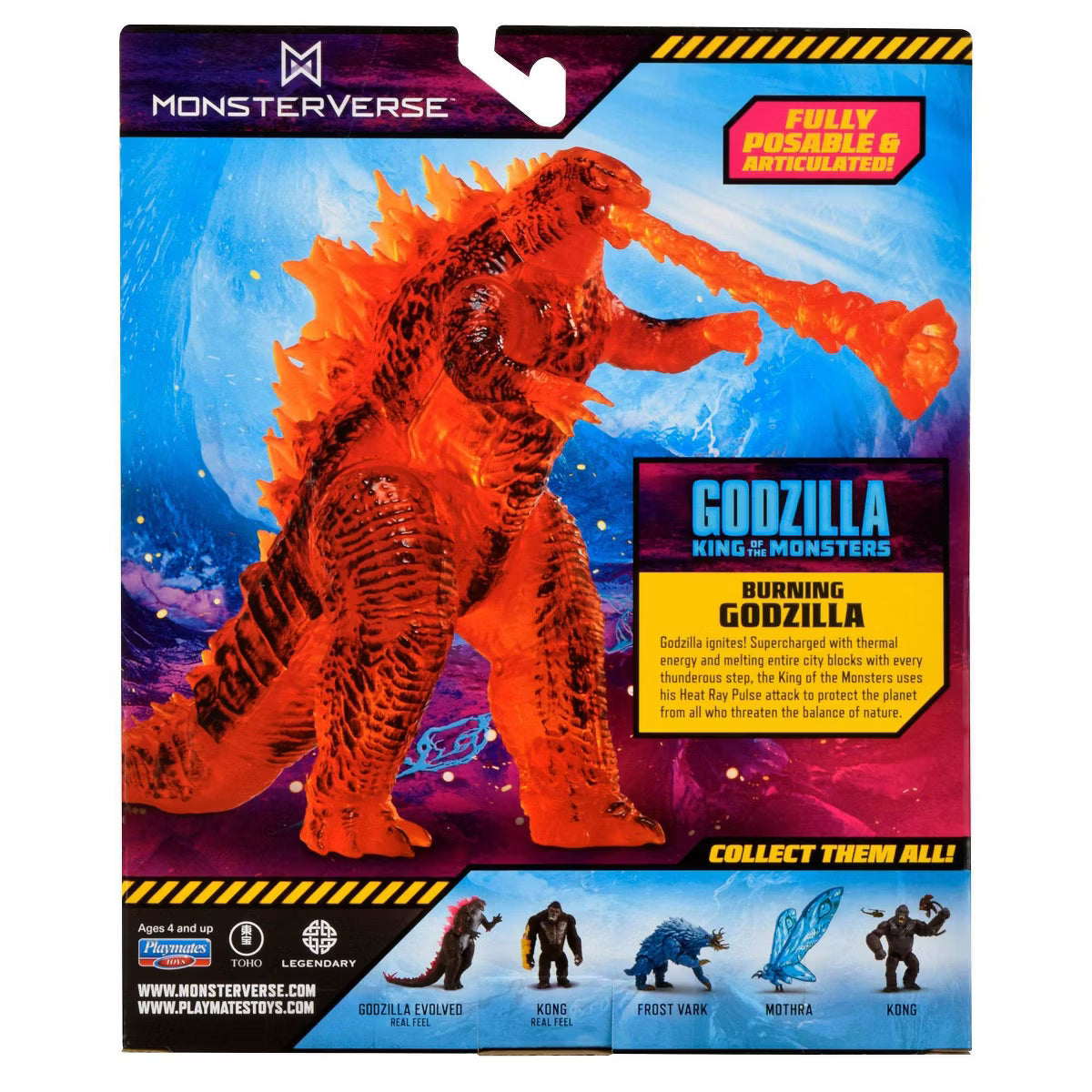 Godzilla x Kong: The New Empire: Burning Godzilla - 6" Monsterverse Action Figure