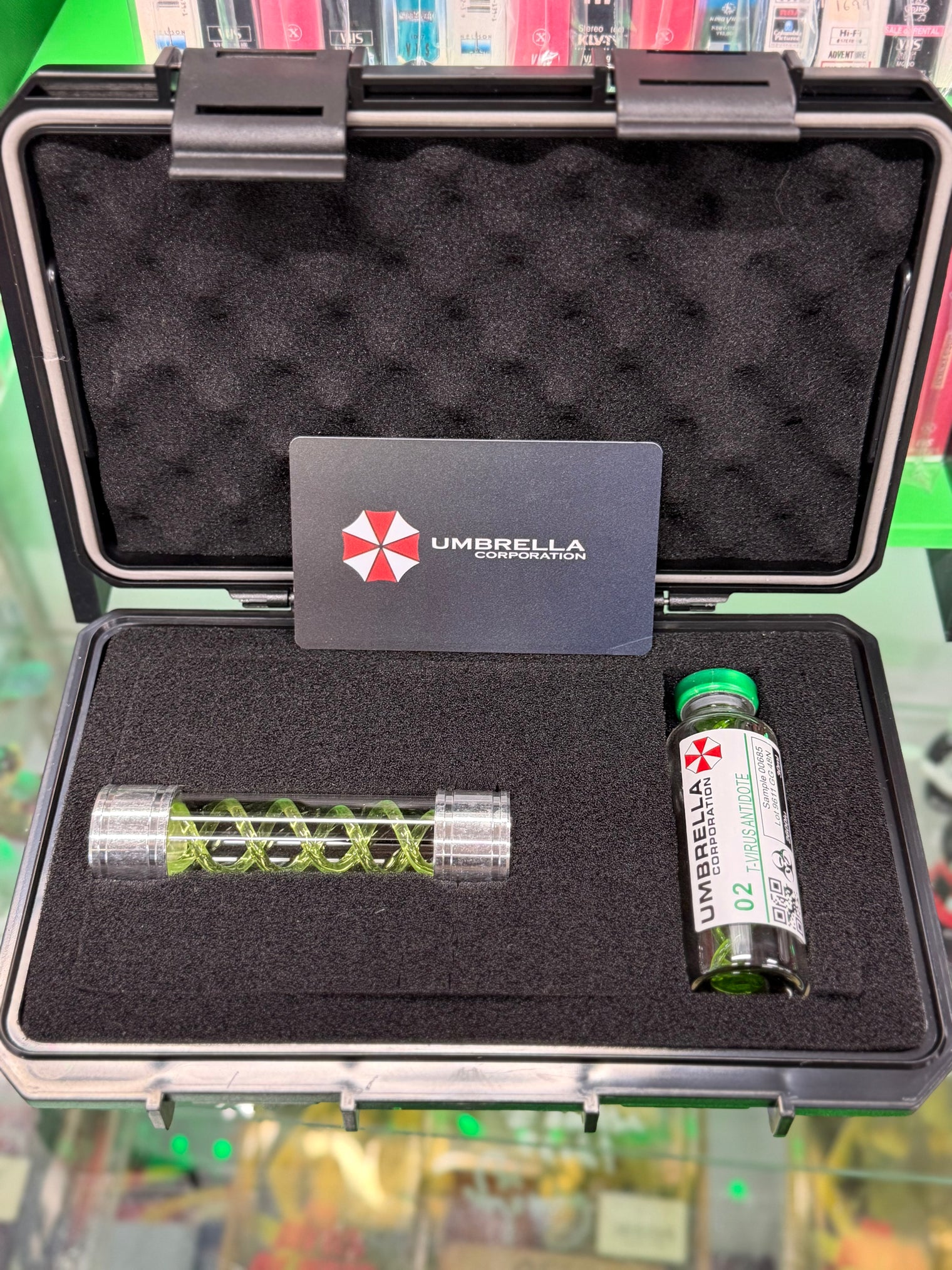 Resident Evil - Umbrella Virus Case Replica v2