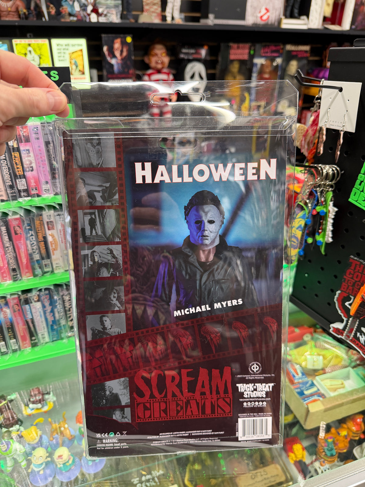 Halloween (1978): Michael Myers (Green Coveralls) - Exclusive H45 Scream Greats Figure