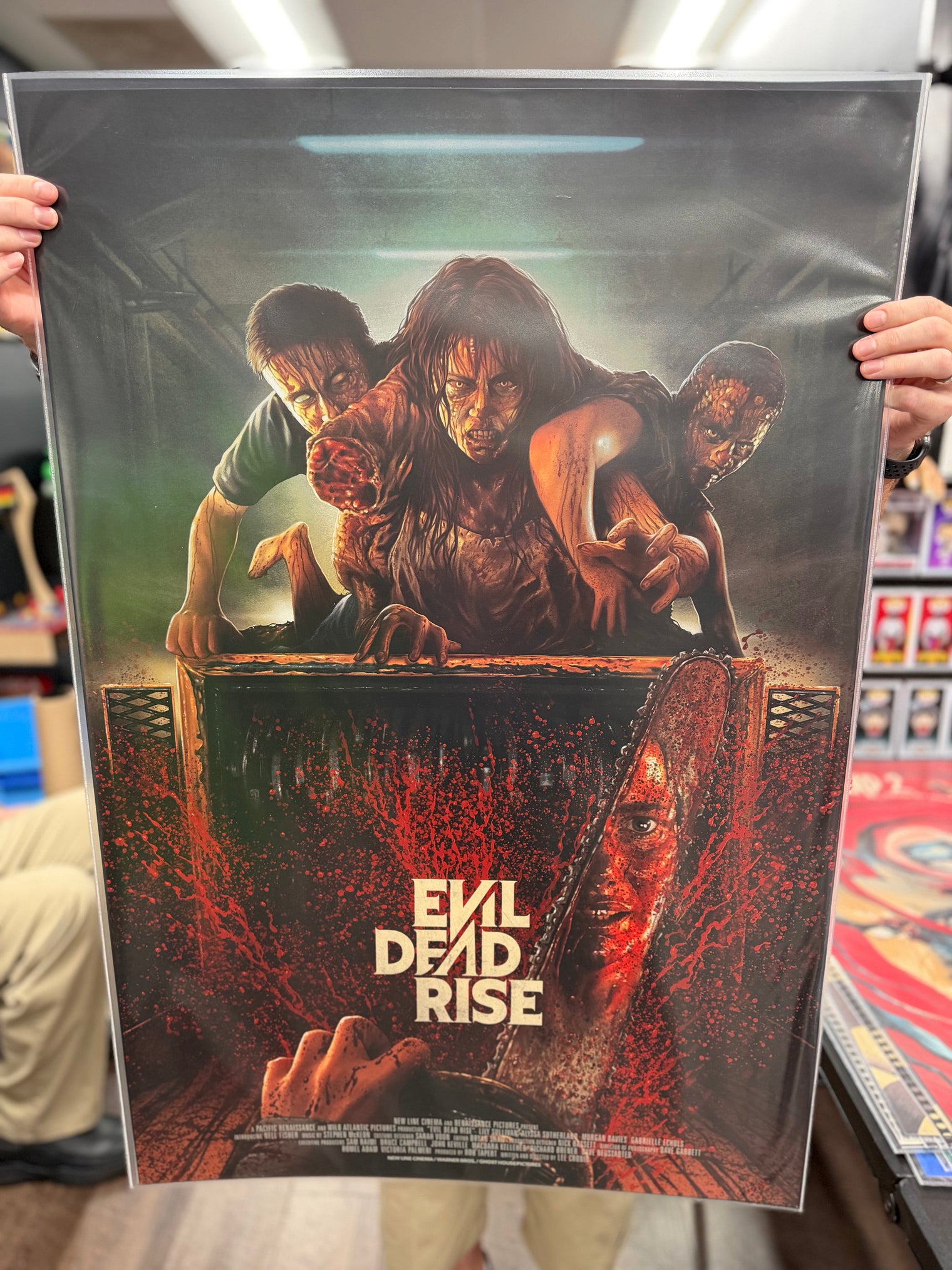 Evil Dead Rise - Screenprint by Nick Charge