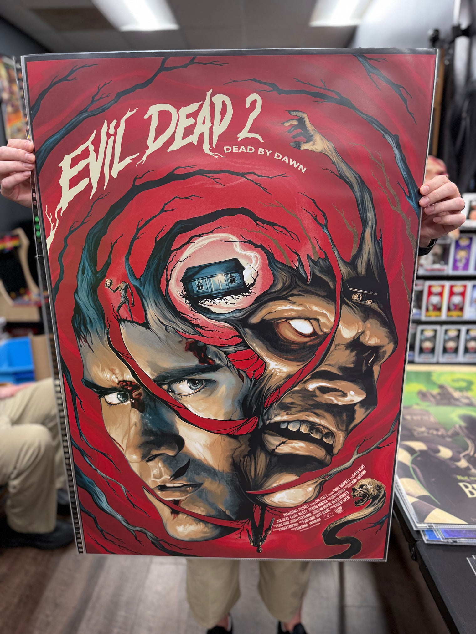 Evil Dead 2 - Screenprint (EXCLUSIVE VARIANT) by David Seidman