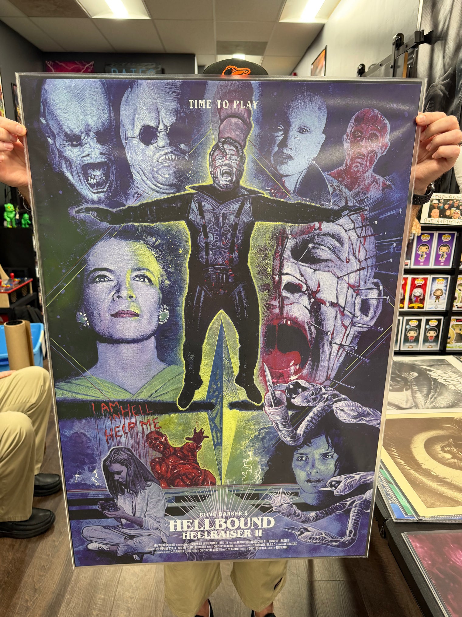 Hellbound: Hellraiser II - Screenprint by Graham Humphreys