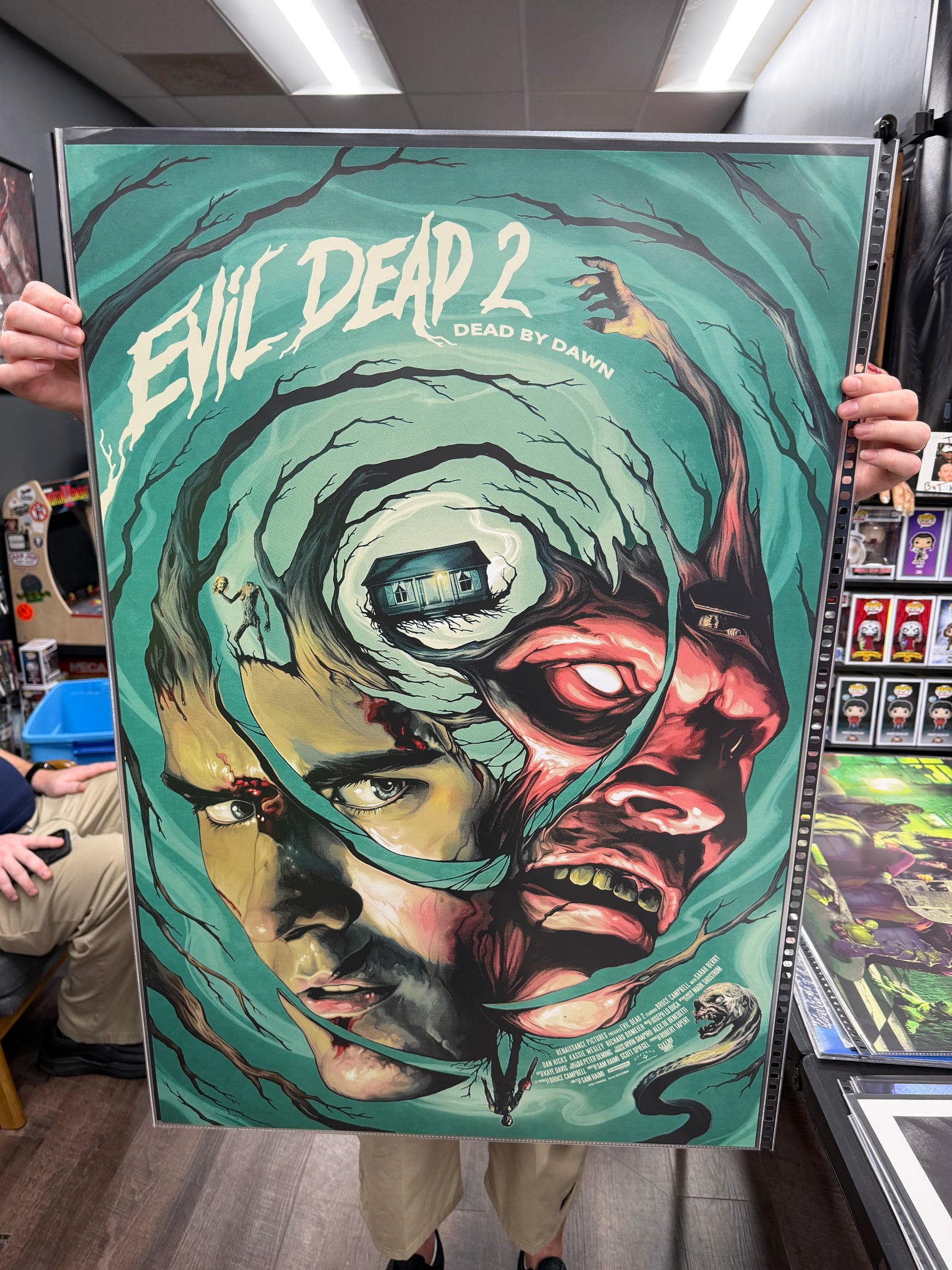 Evil Dead 2 - Screenprint (VARIANT) by David Seidman