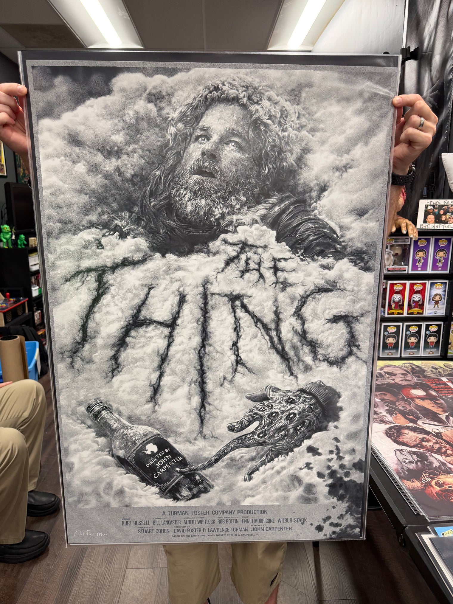 The Thing - Screenprint by Elvisdead