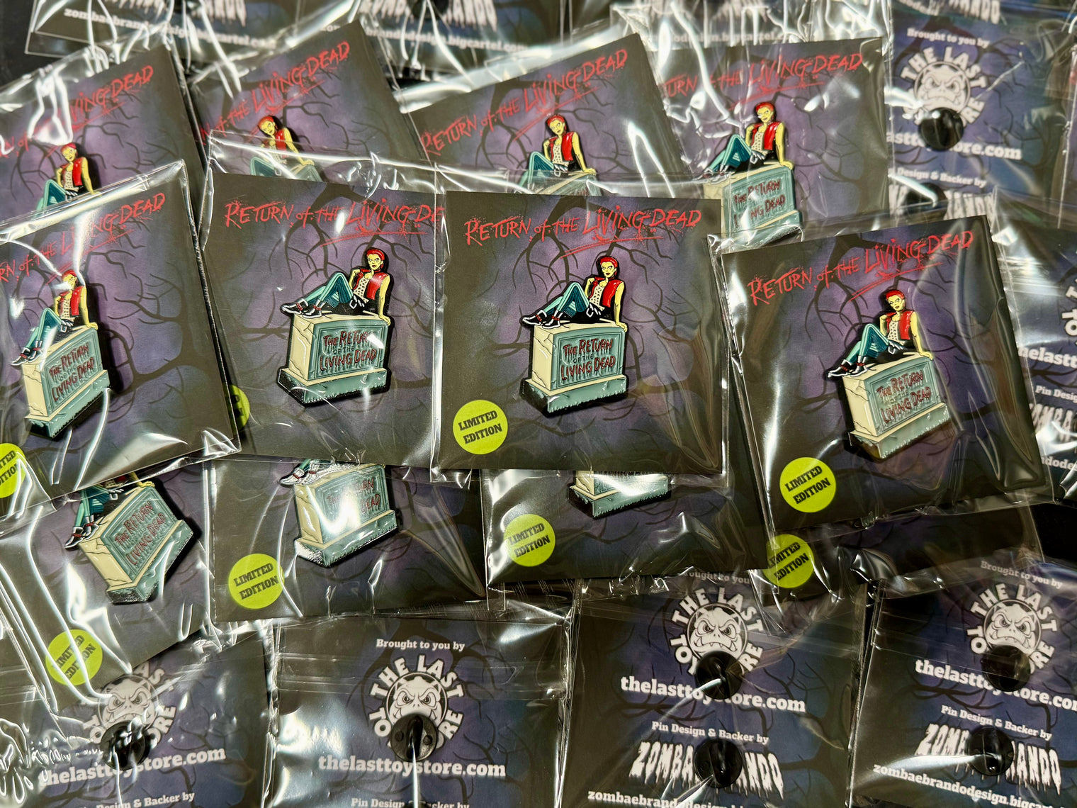 The Return of the Living Dead: Tombstone Trash - Exclusive 1.5" Enamel Pin