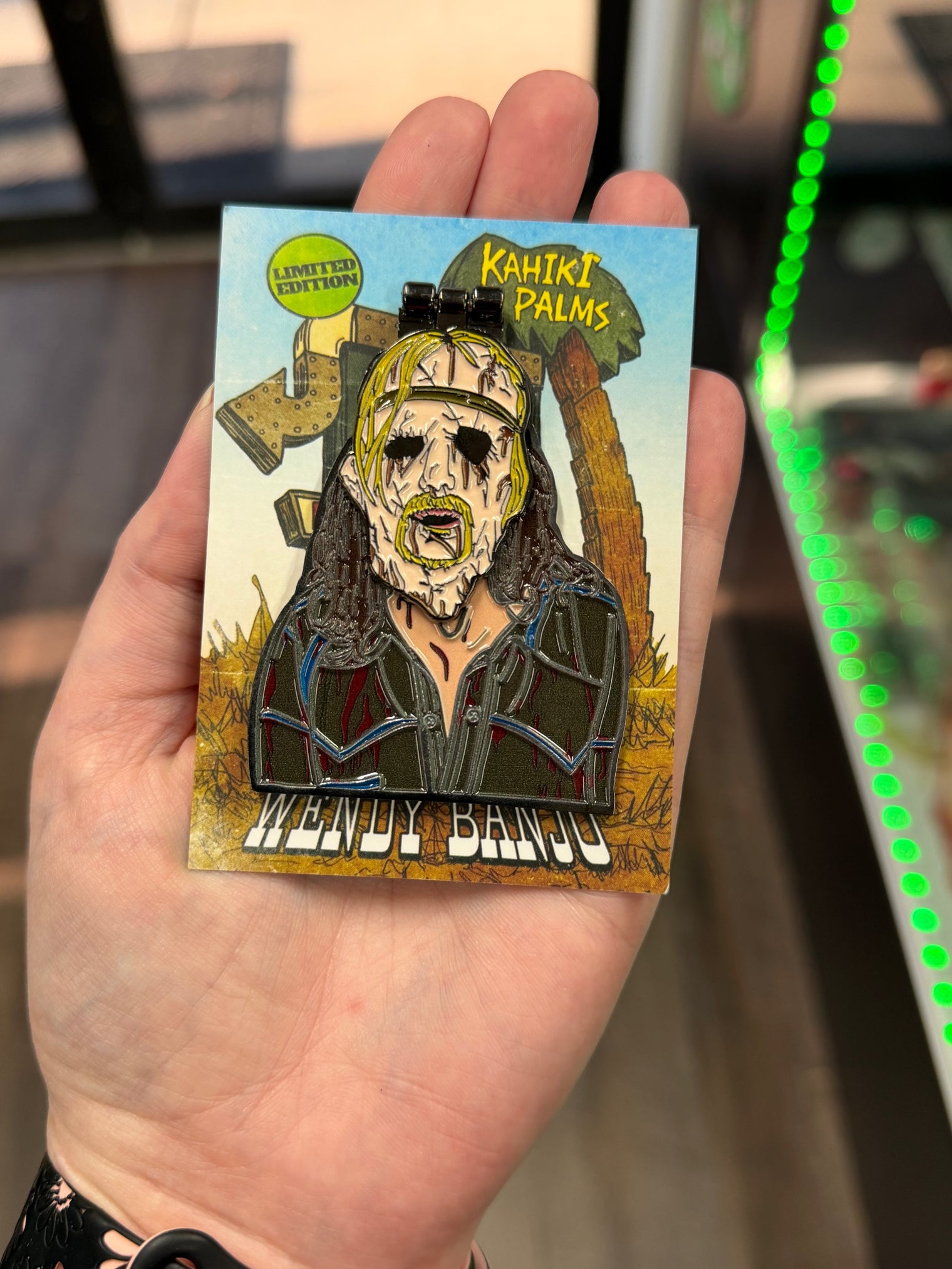The Devil's Rejects: Wendy Banjo - Exclusive Enamel Flip-Top Pin