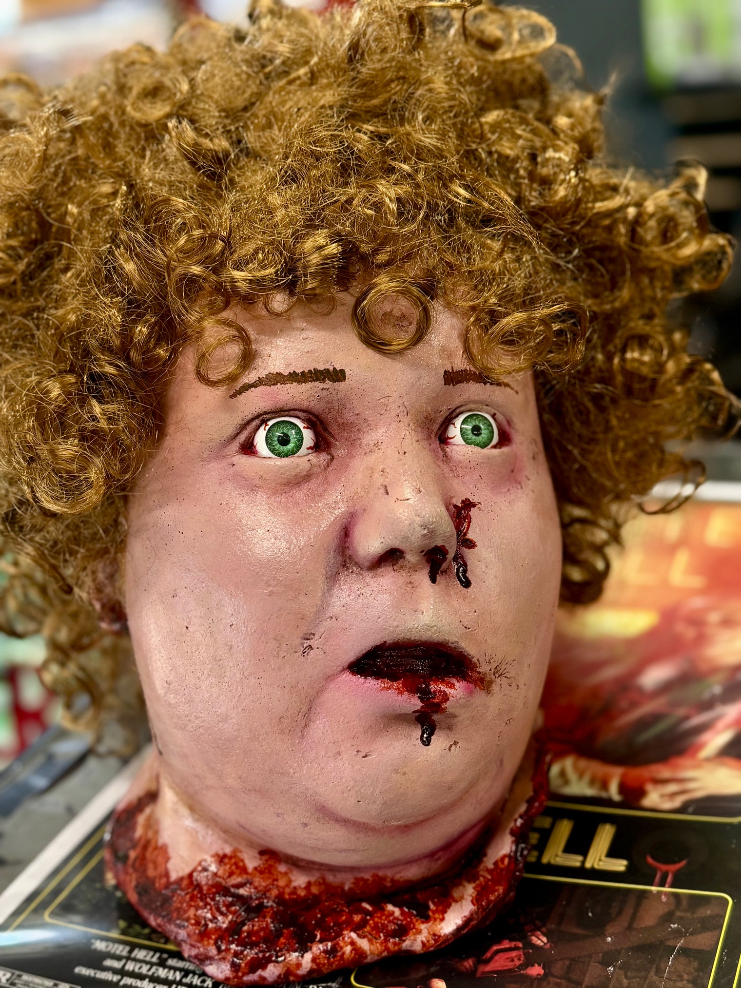 Trick 'r Treat: Charlie - Severed Head Latex Prop