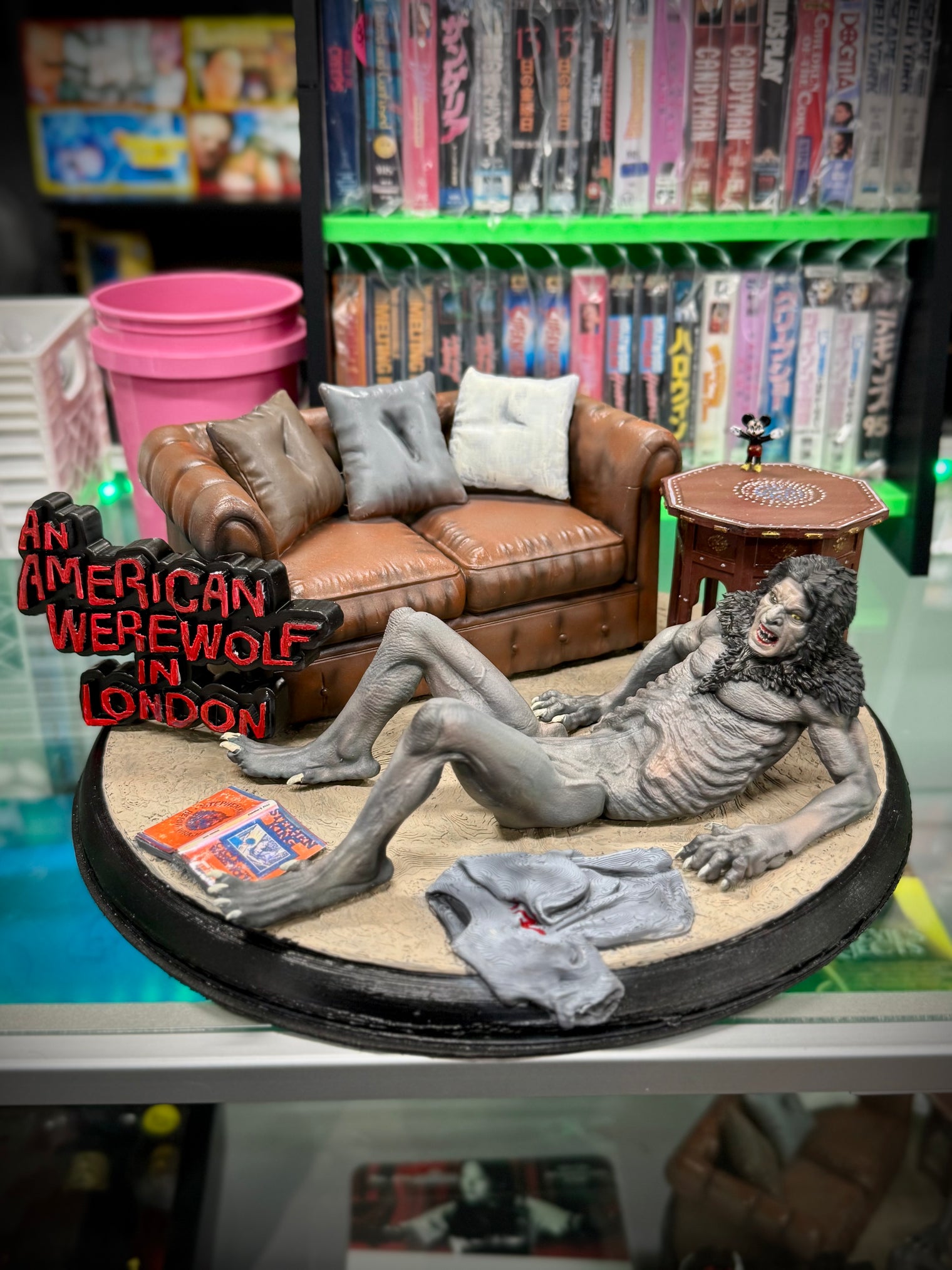 An American Werewolf in London: Transformation Scene David Kessler - Custom 1/10 Statue