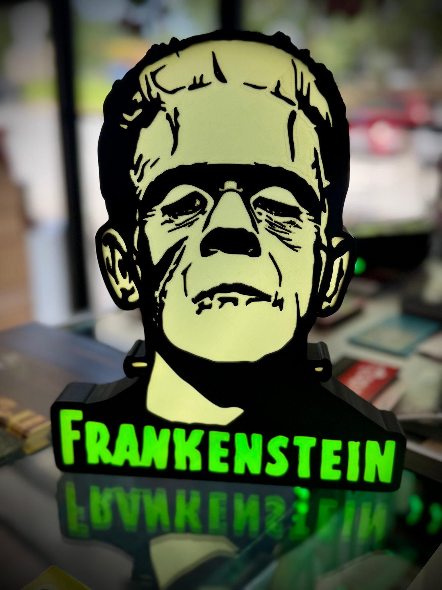 Frankenstein - 3D Lamp