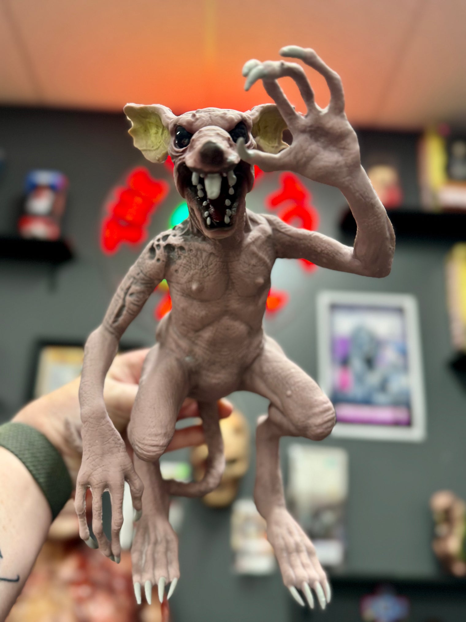Brain Dead/Dead Alive: "Simian Raticus" Rat Monkey Sumatra - 10" Replica