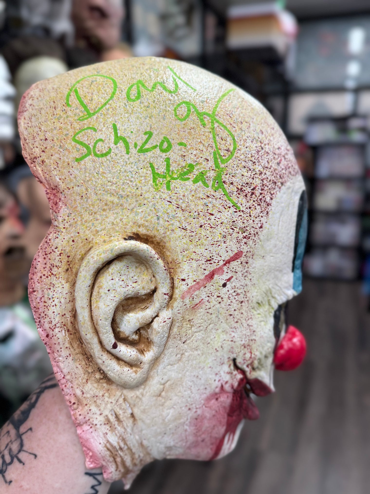 Rob Zombie's 31 - Poster Mask Signed by 3