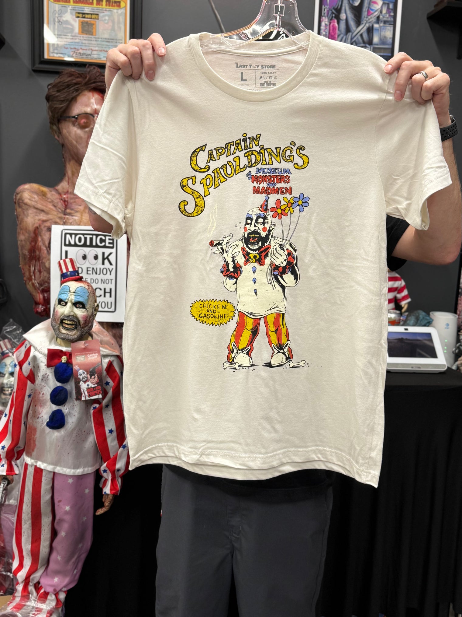 Captain Spaulding - Regular Shirt (Vintage White)