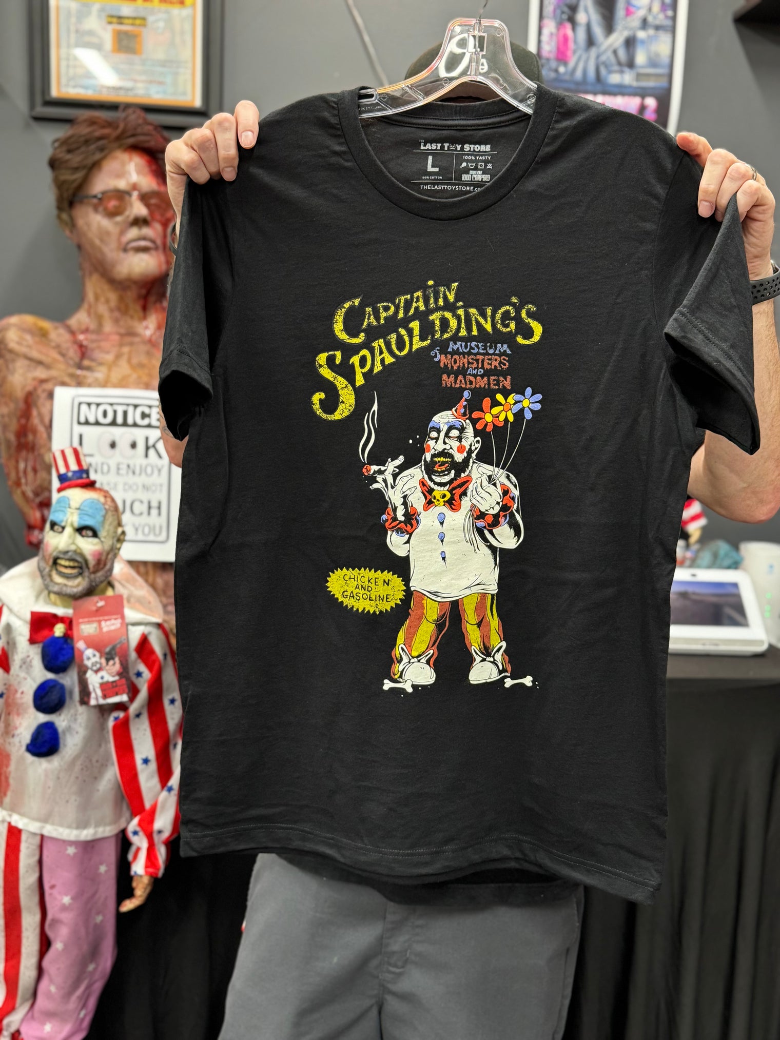 Captain Spaulding - Regular Shirt (Black)
