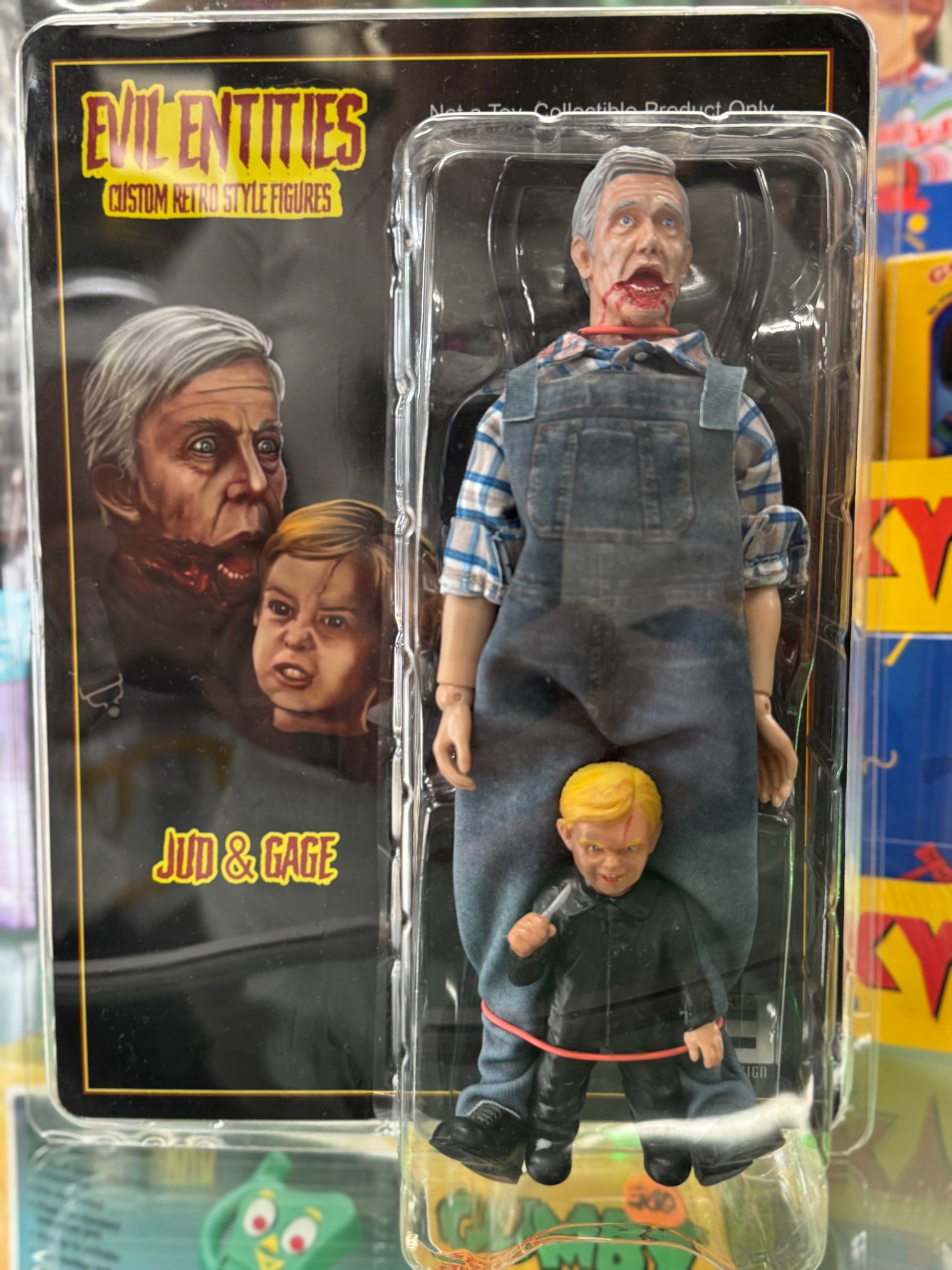 Pet Semetary: Jud & Gage - 1/9 Scale Evil Entities Figures