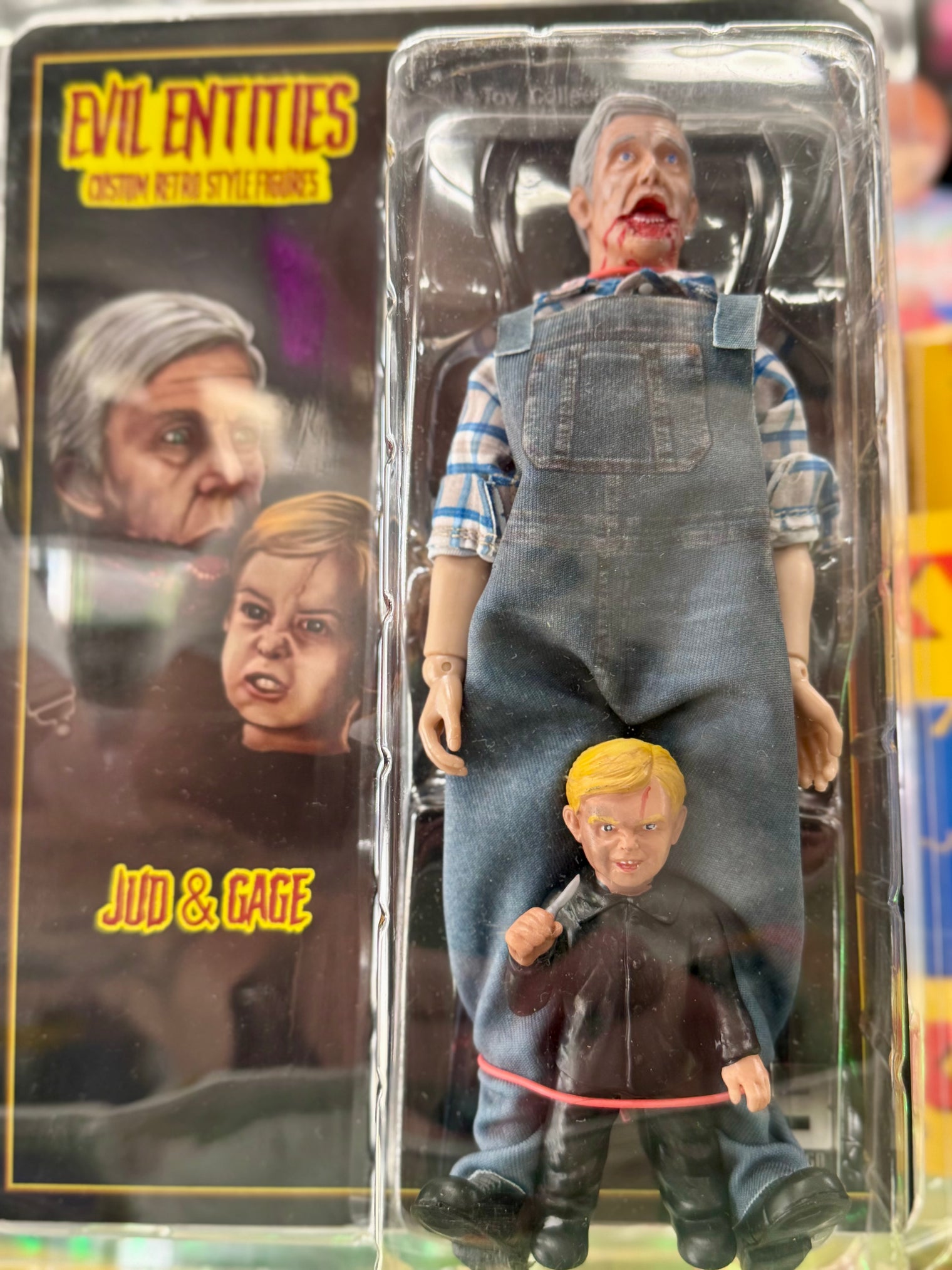 Pet Semetary: Jud & Gage - 1/9 Scale Evil Entities Figures