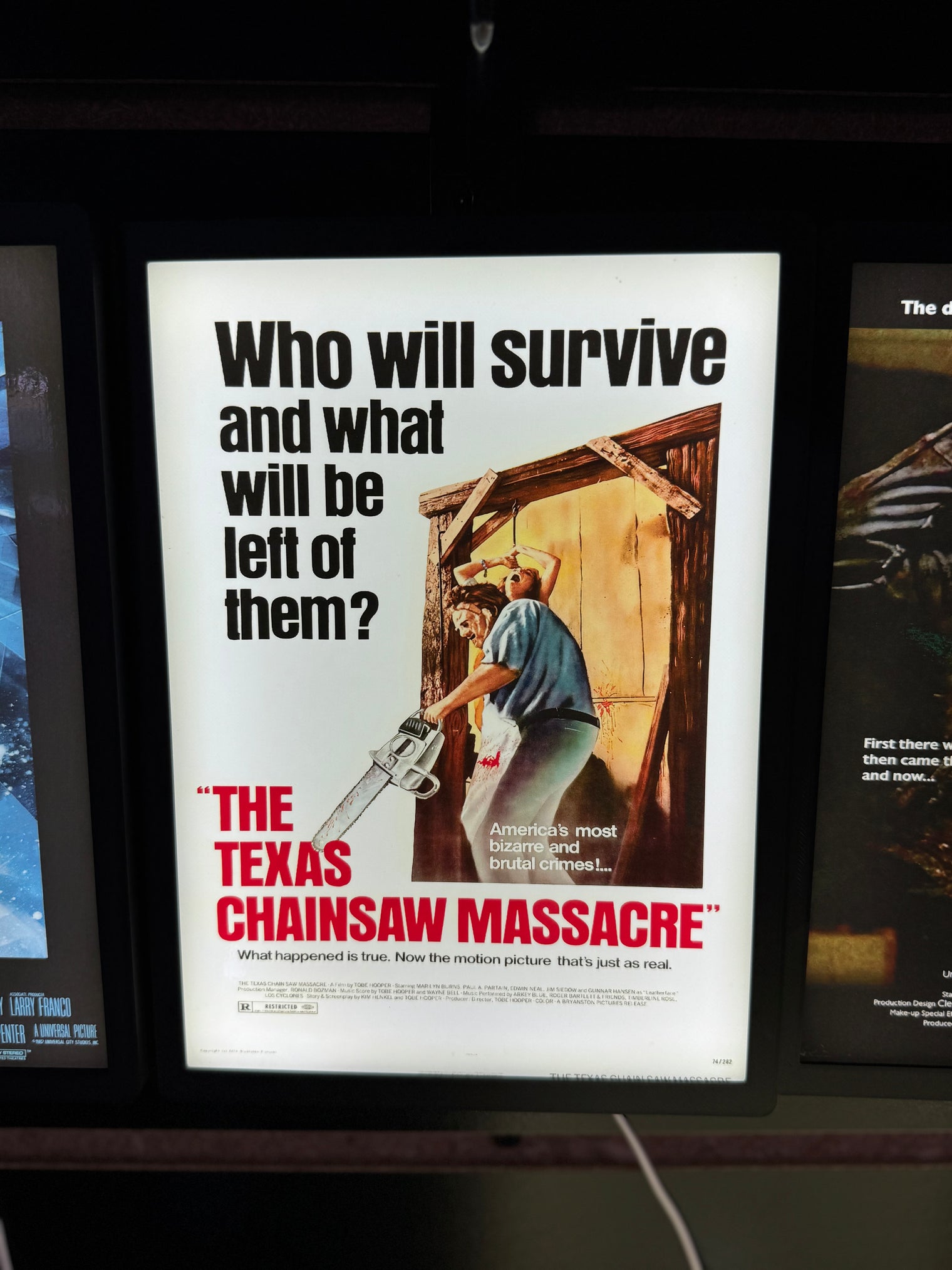 The Texas Chainsaw Massacre - Poster Lightbox