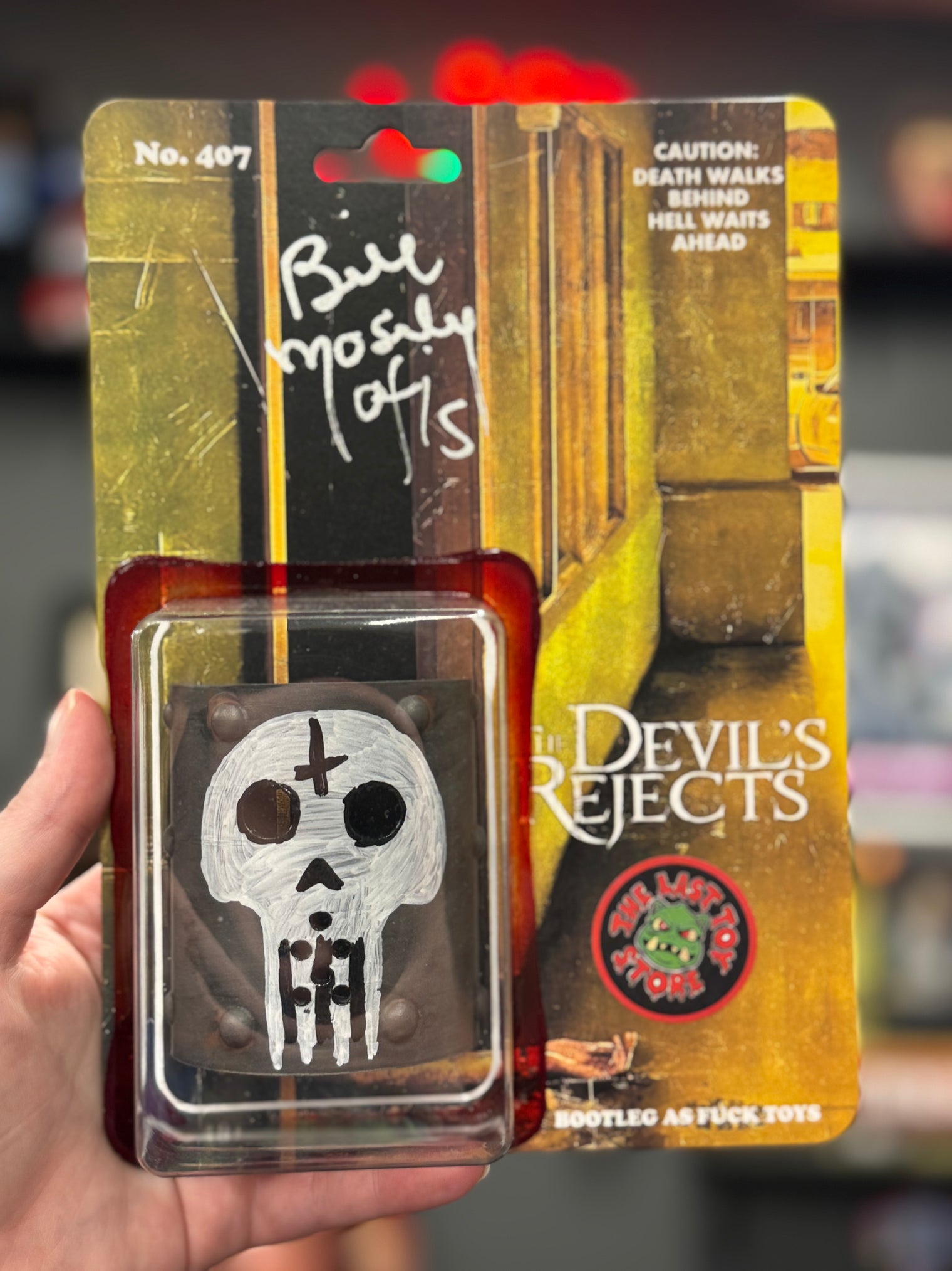 The Devil's Rejects: Otis Mask signed by Bill Moseley - BLAFT