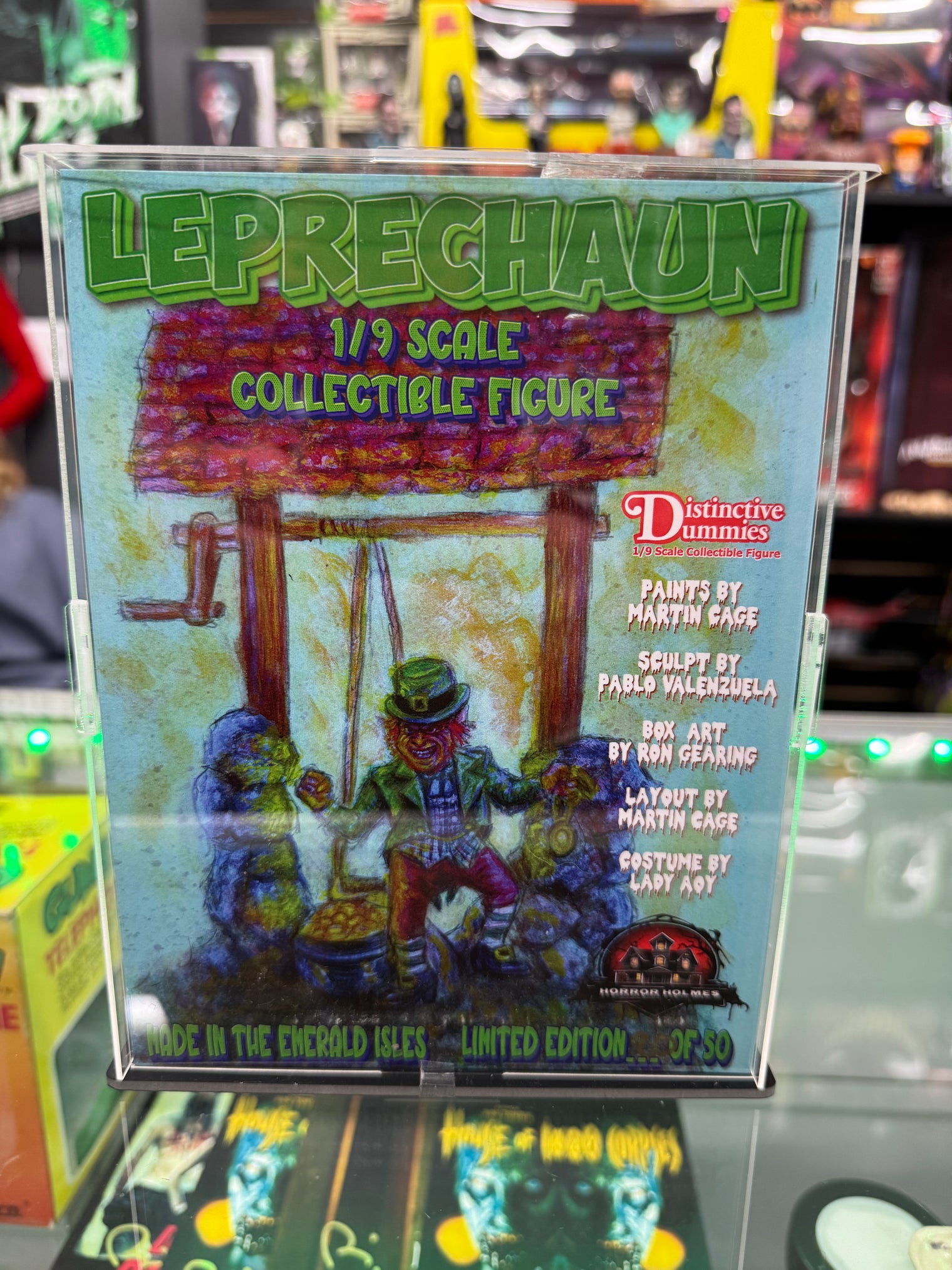 Leprechaun with Wishing Well Diorama - Deluxe 1/9 Scale Distinctive Dummies