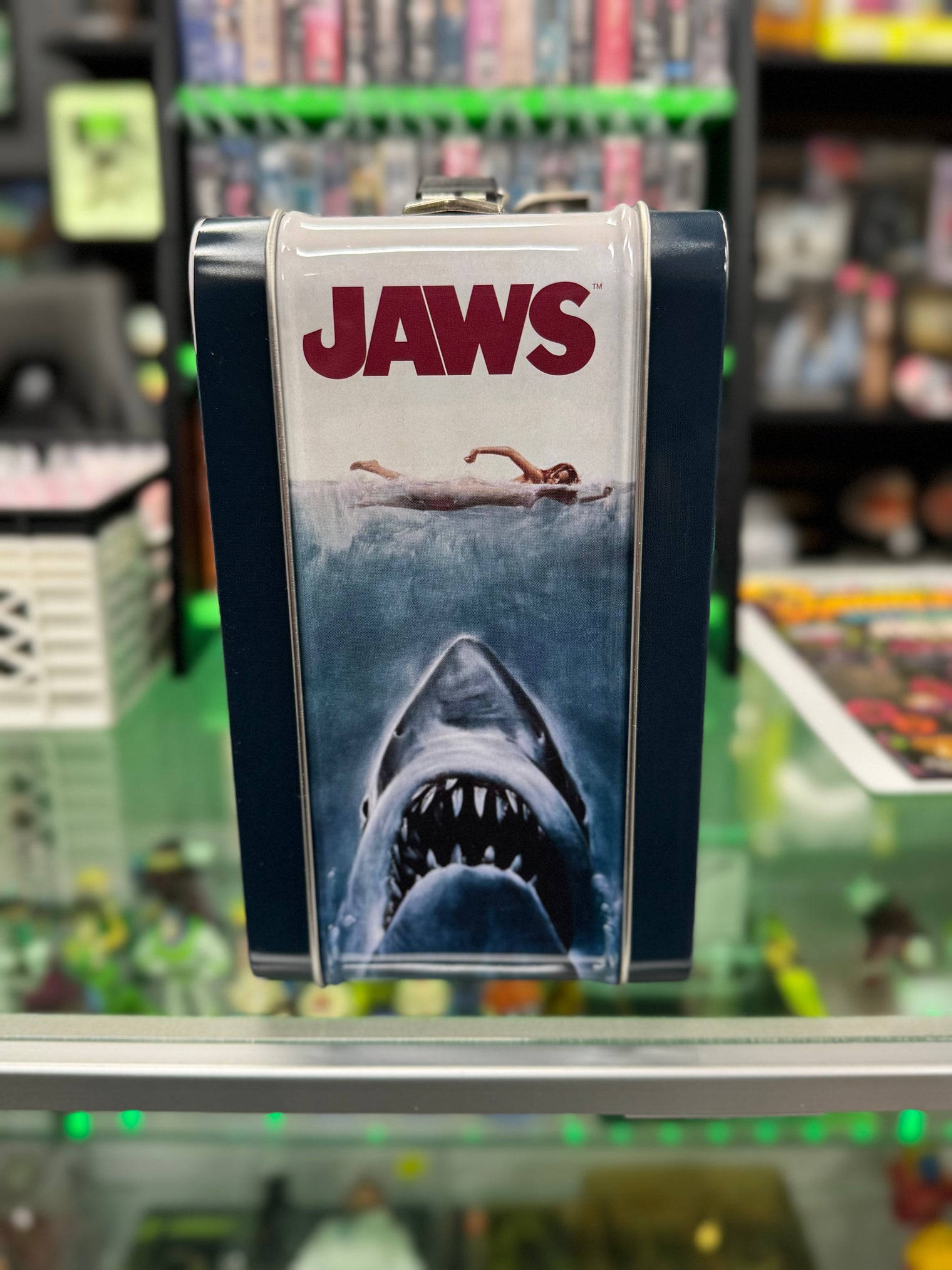 Jaws - Tin Tote Signed by Richard Dreyfuss