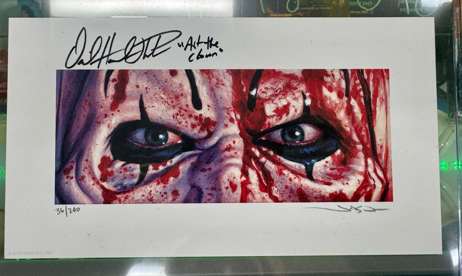 Art the Clown EWAF - Signed by David Howard Thornton