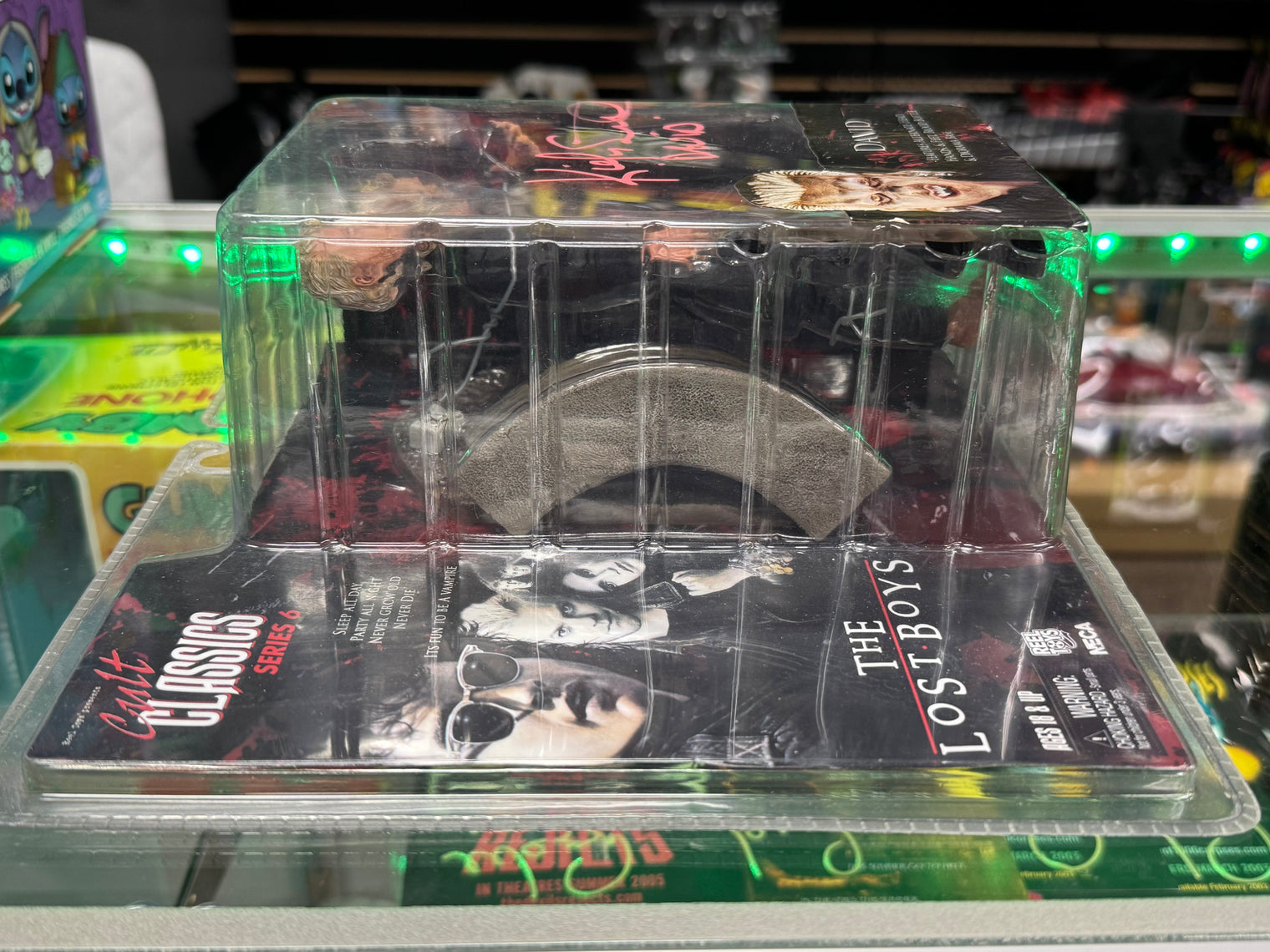 The Lost Boys: David Series 6 Cult Classics signed by Kiefer Sutherland - 7" Scale Figure