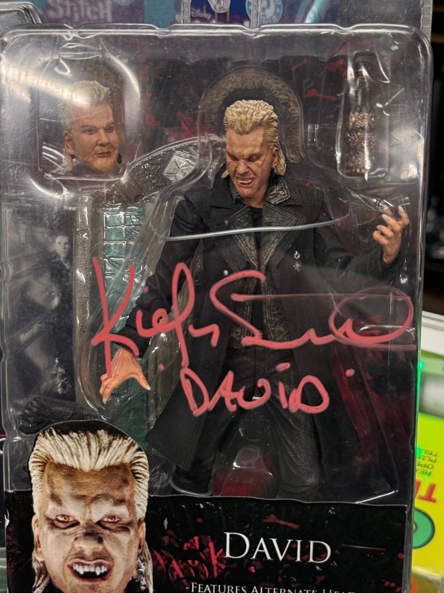 The Lost Boys: David Series 6 Cult Classics signed by Kiefer Sutherland - 7" Scale Figure