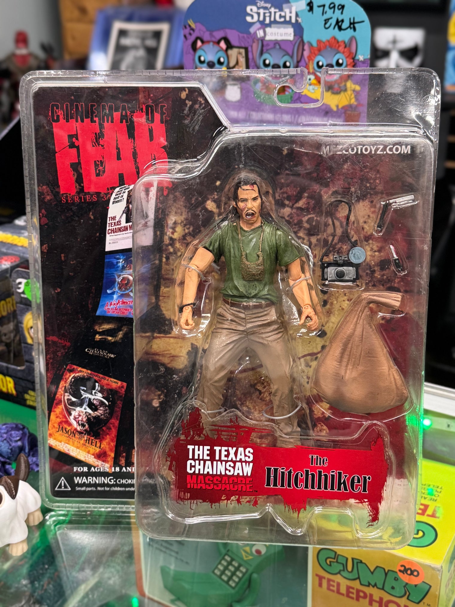 The Texas Chainsaw Massacre: The Hitchhiker - 7" Cinema of Fear Figure