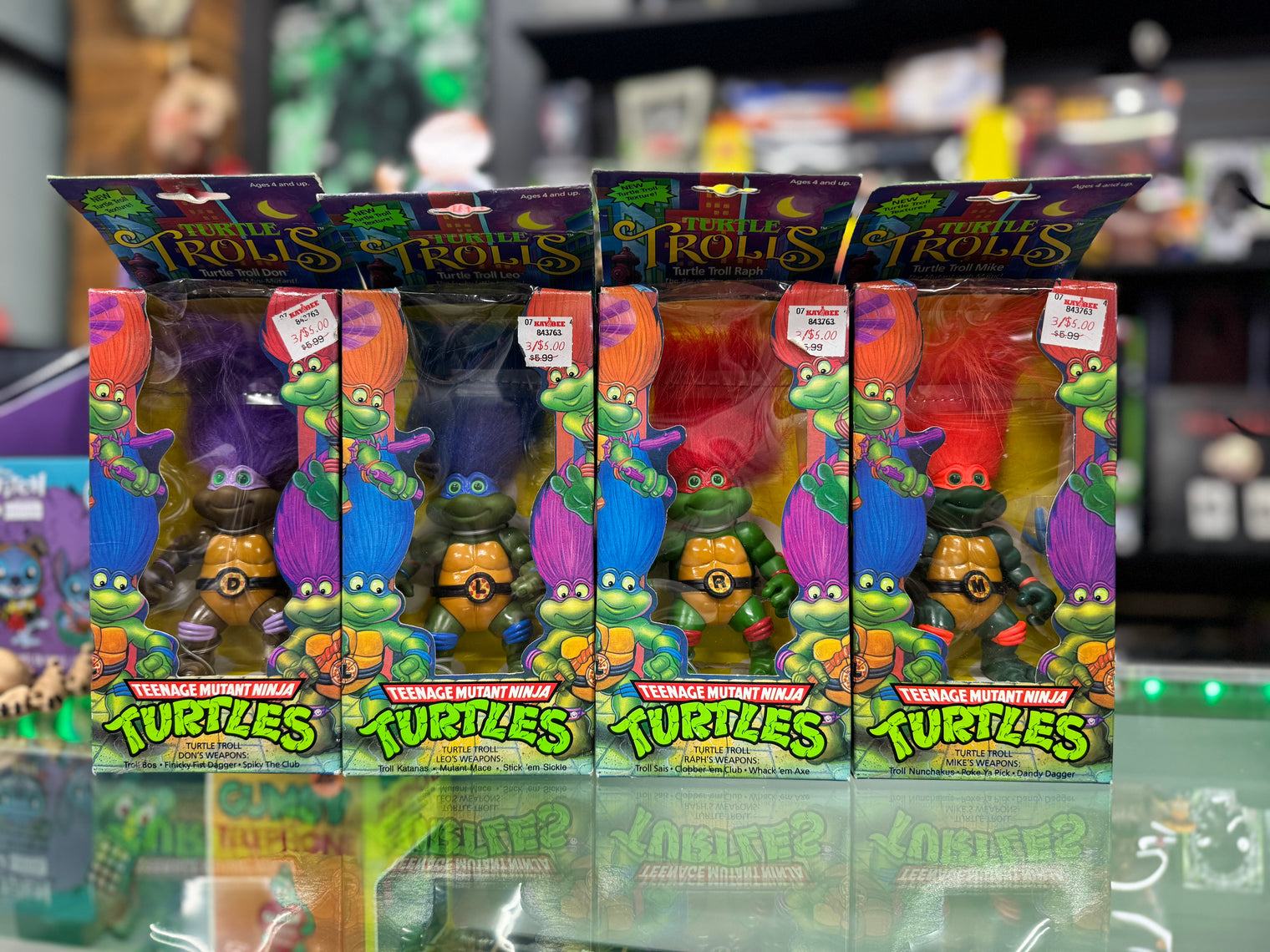 TMNT: Turtle Trolls Set
