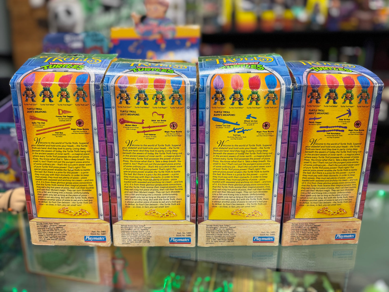 TMNT: Turtle Trolls Set