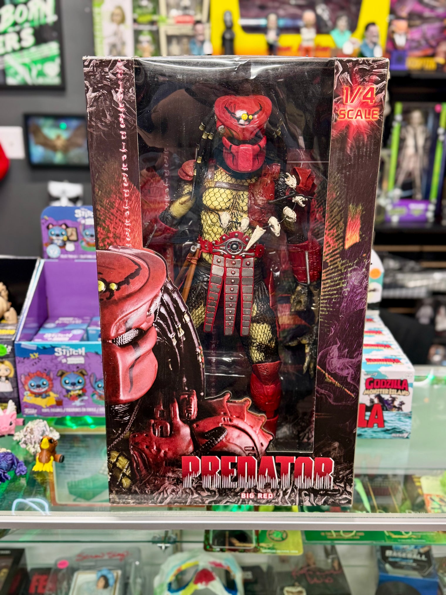 Predator: Big Red Predator - 1/4 Scale Figure