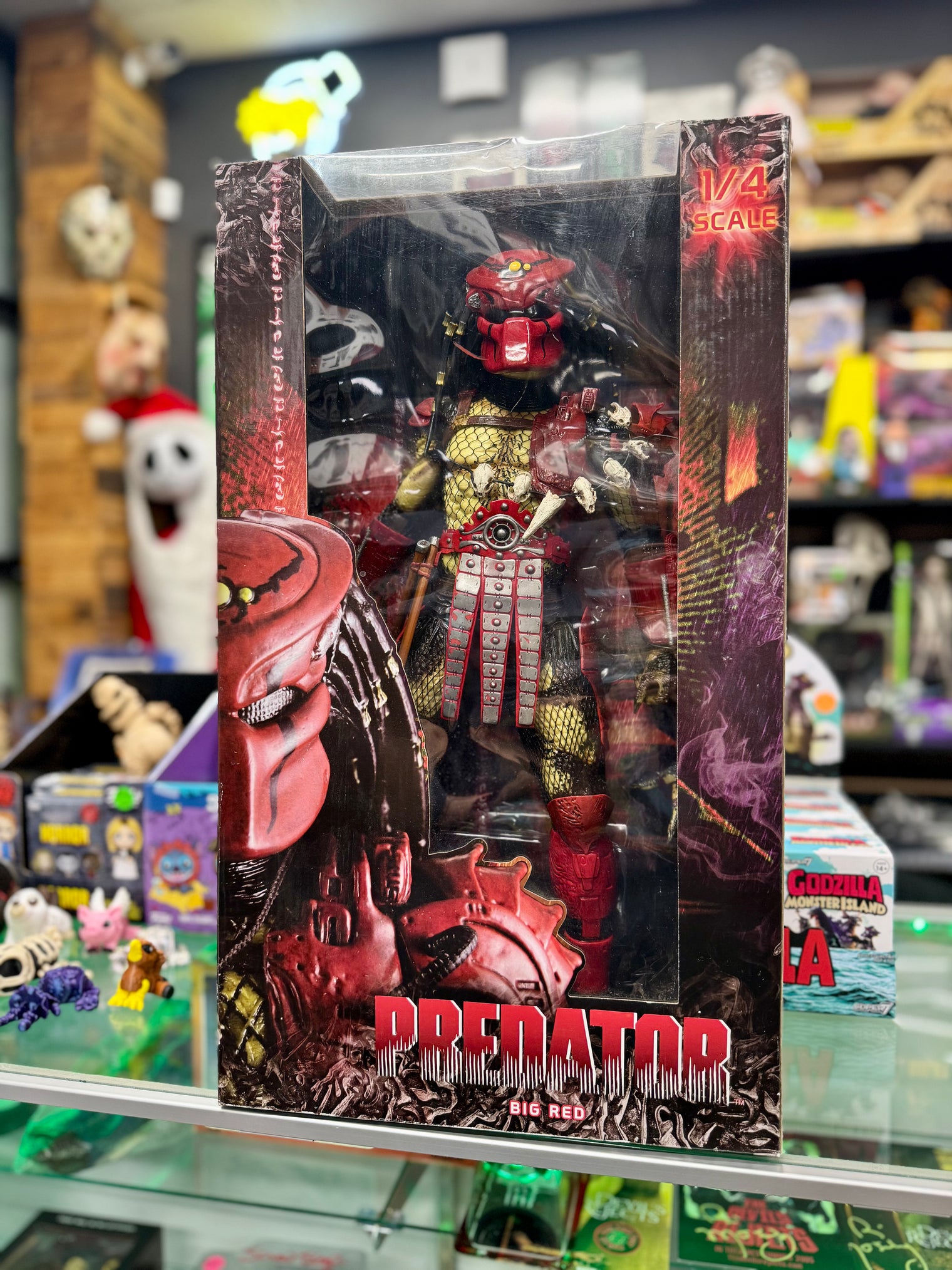 Predator: Big Red Predator - 1/4 Scale Figure