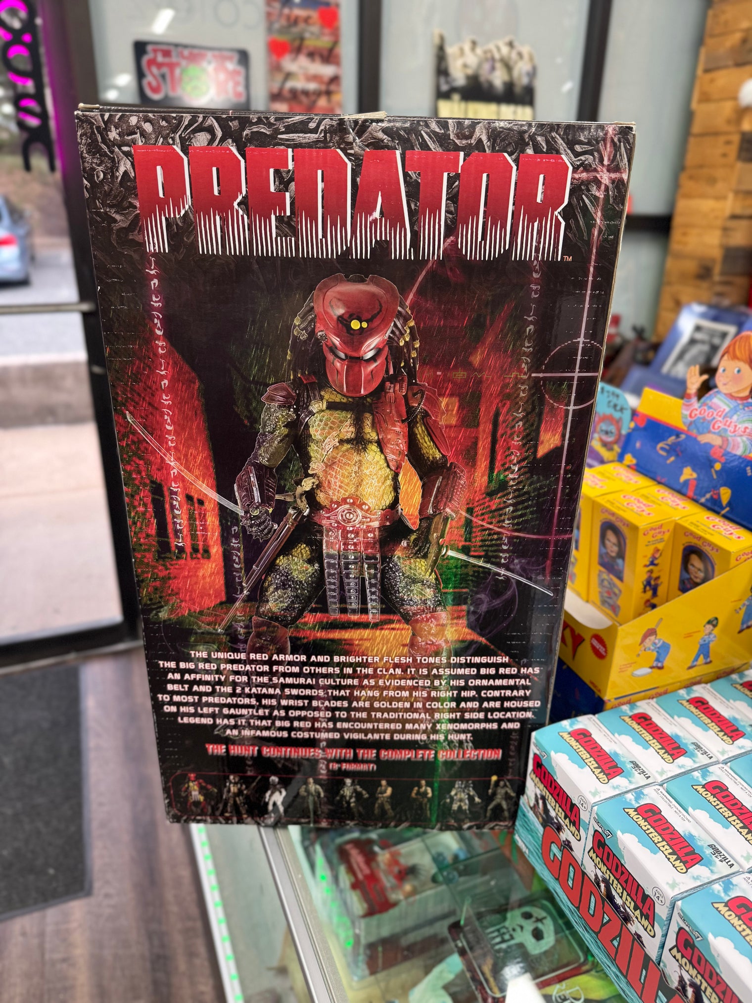 Predator: Big Red Predator - 1/4 Scale Figure