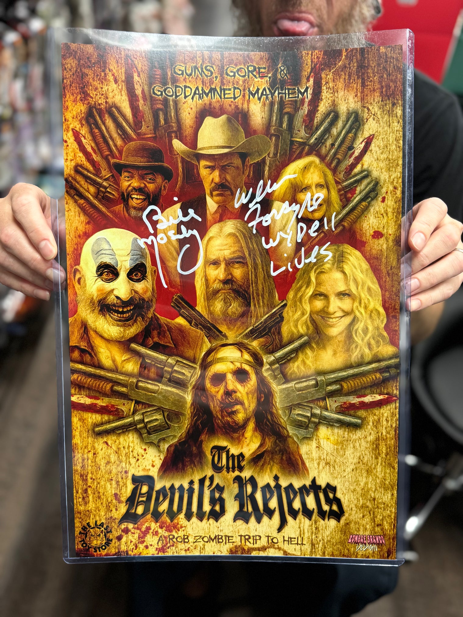 The Devil's Rejects - 11x17 Exclusive Print signed by Bill Moseley & William Forsythe
