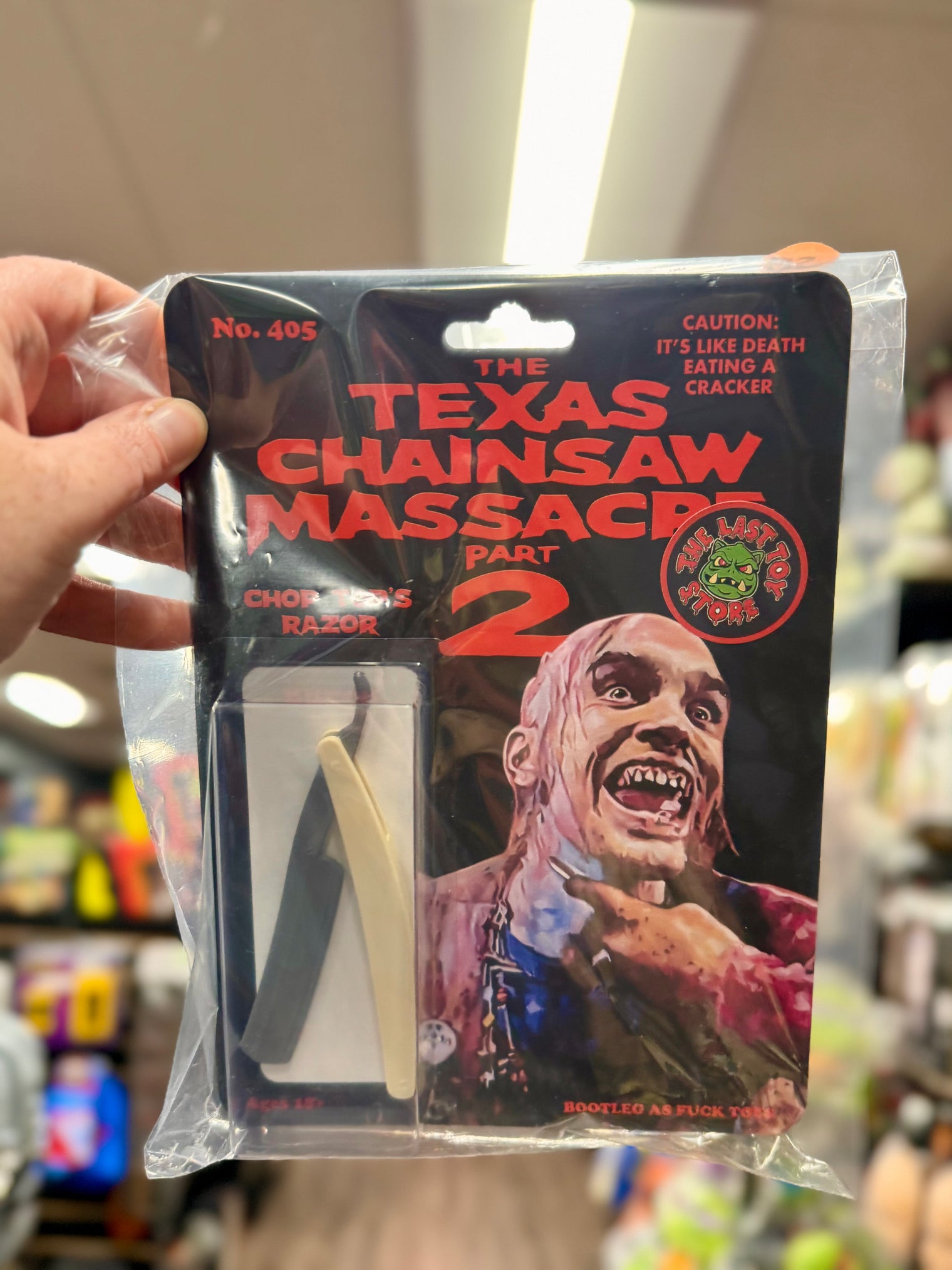 Texas Chainsaw Massacre 2: Chop Top's Razor - BLAFT