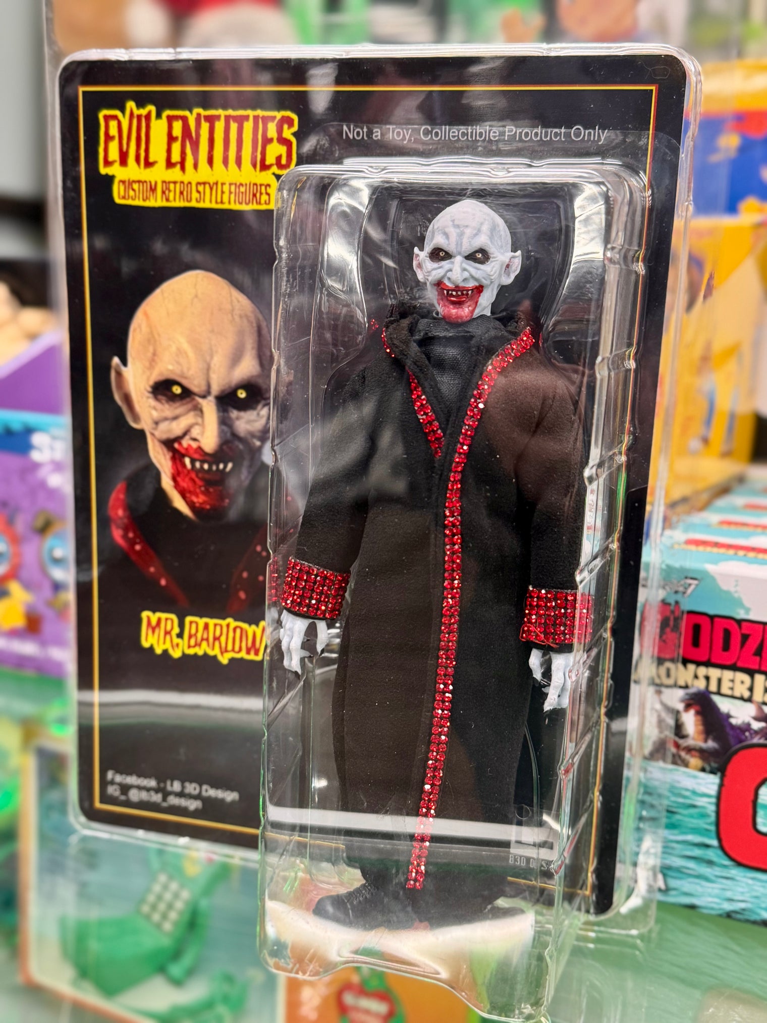 Evil Entities: Mr. Barlow - 1/9 Scale Custom Figure