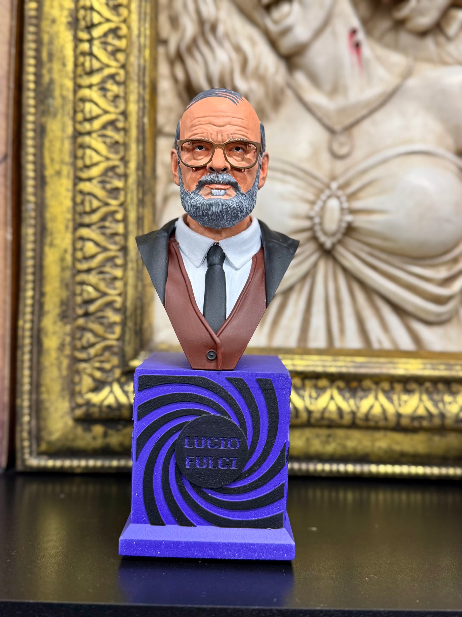 Luci Fulci - Custom 8" Mini Bust