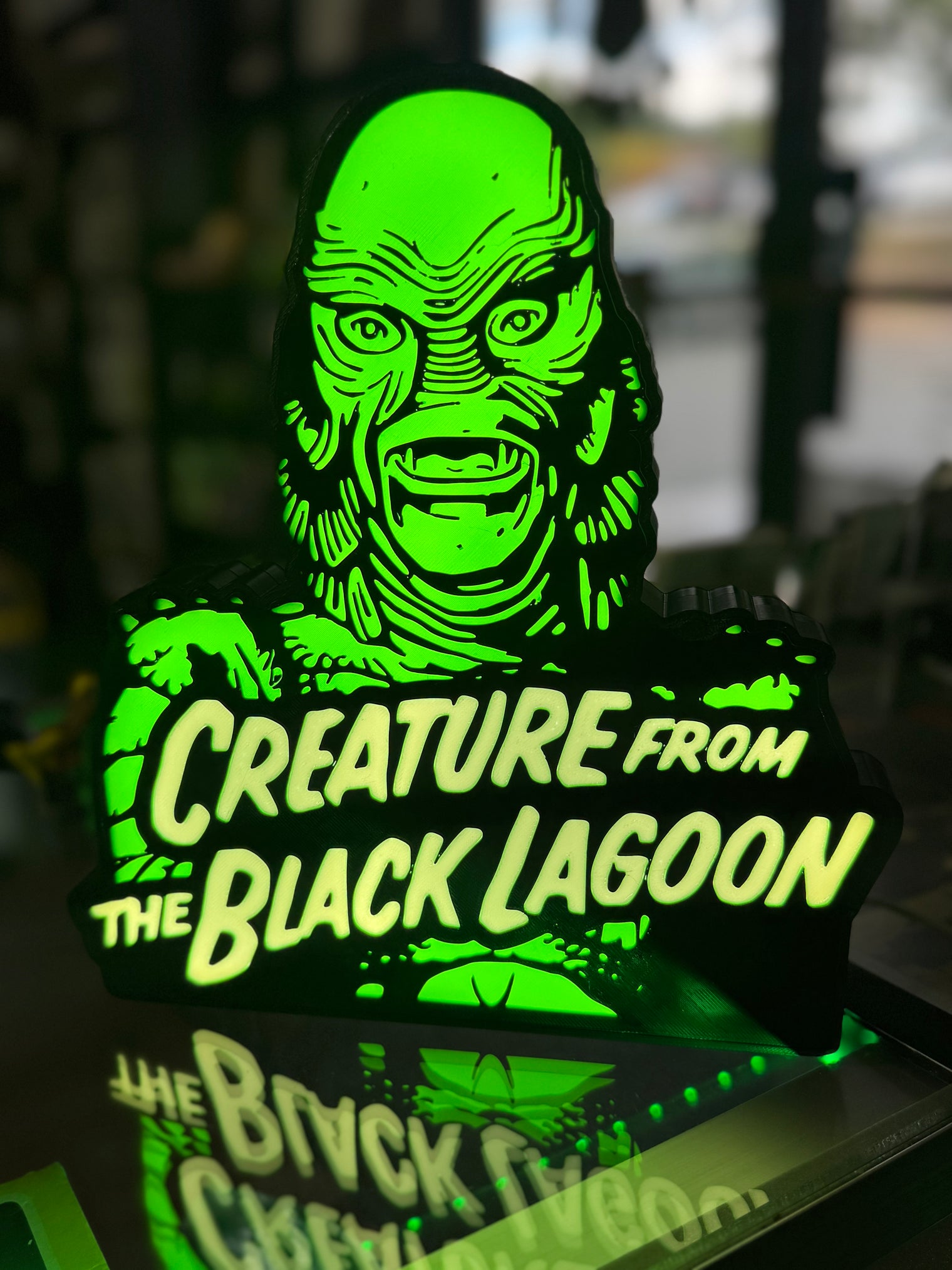 Creature from the Black Lagoon - 3D Lamp