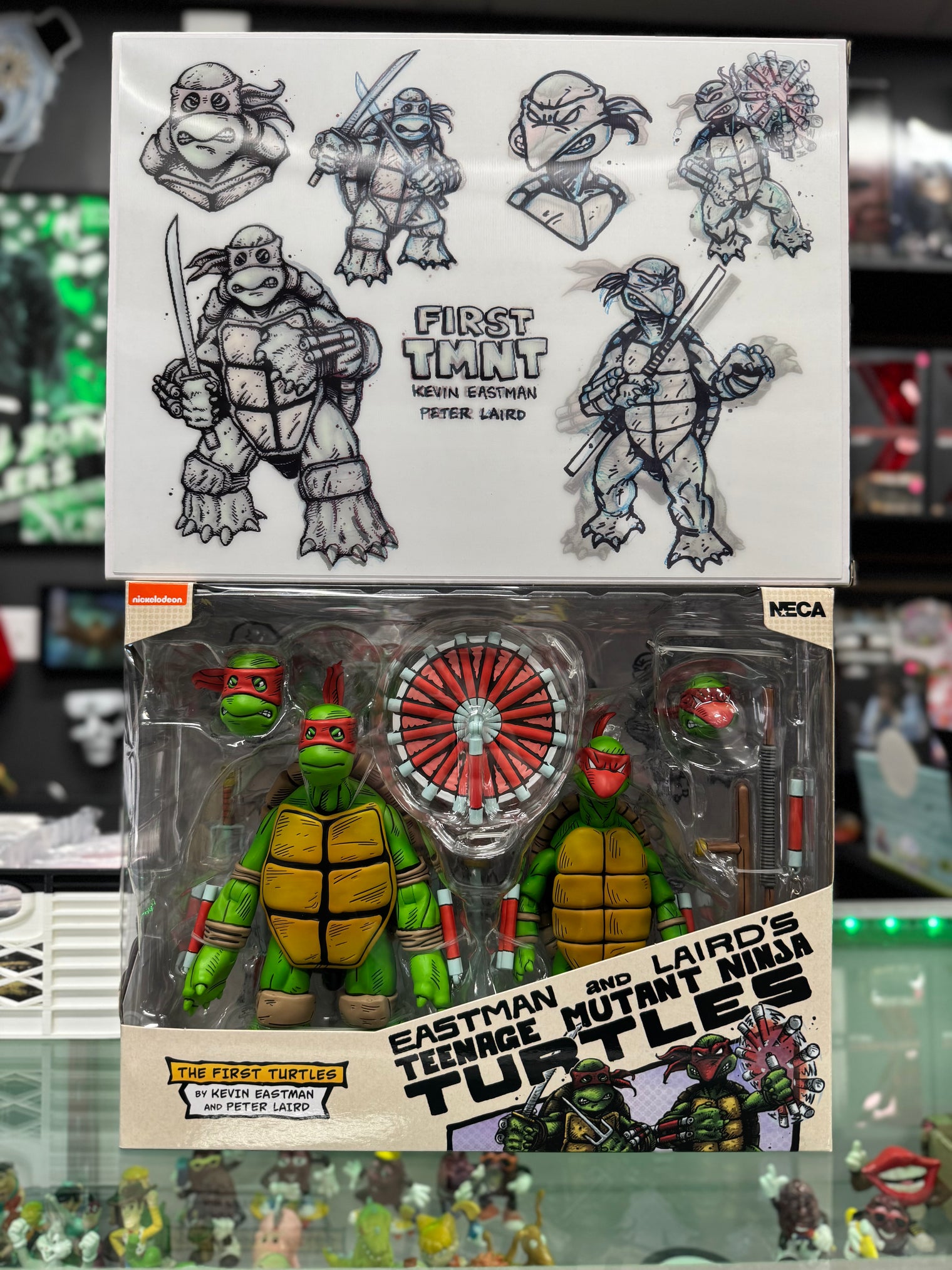 TMNT (Mirage Comics): The First Turtles 40th Anniversary - 7" Scale 2 Pack (SDCC 2024)