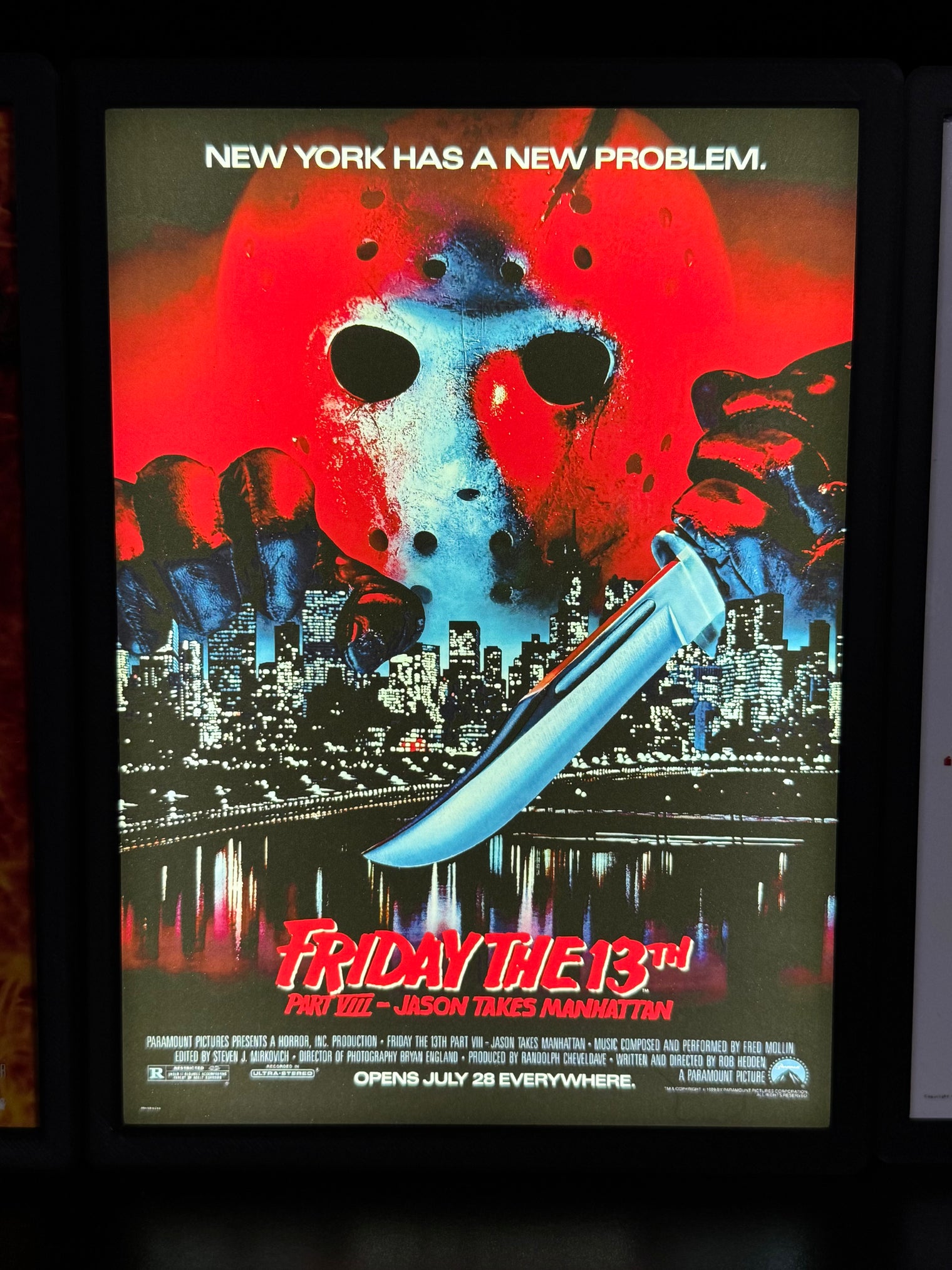 Jason Takes Manhattan - Poster Lightbox