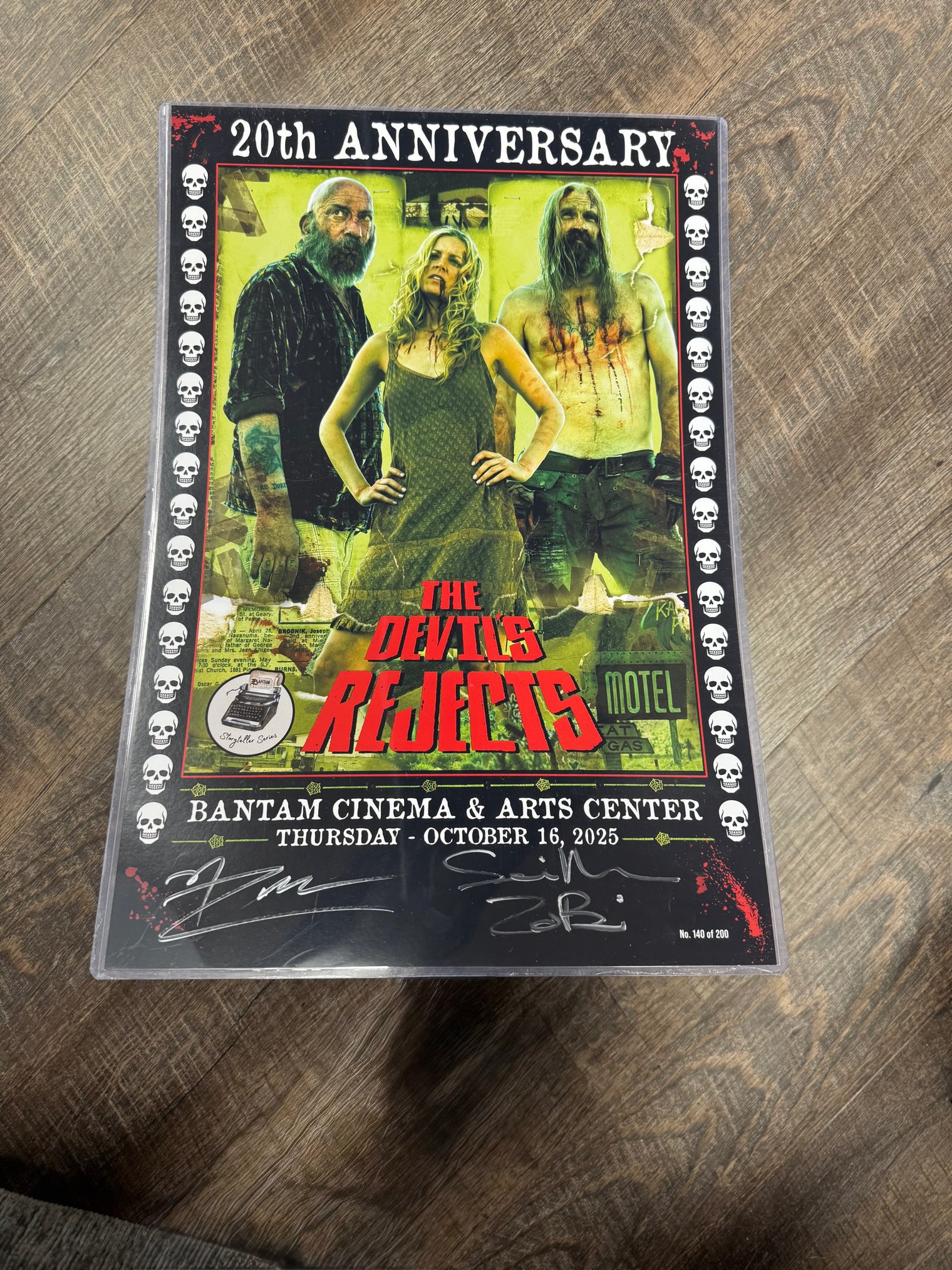 The Devil's Rejects (20th Anniversary) - Exclusive 11x17 Print Signed by Rob Zombie and Sheri Moon Zombie