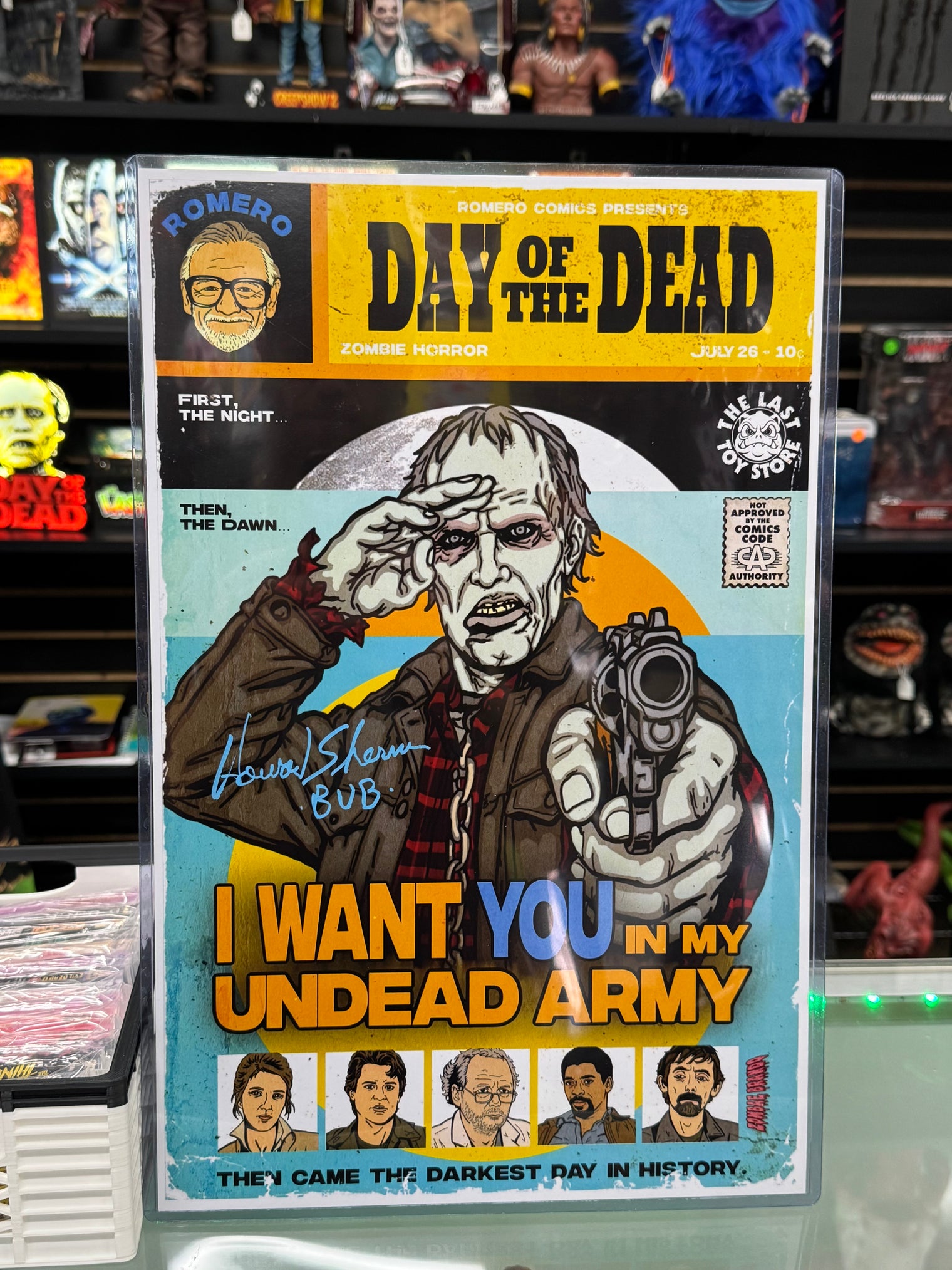 Day of the Dead: Exclusive 11x17 Print Signed by Howard Sherman