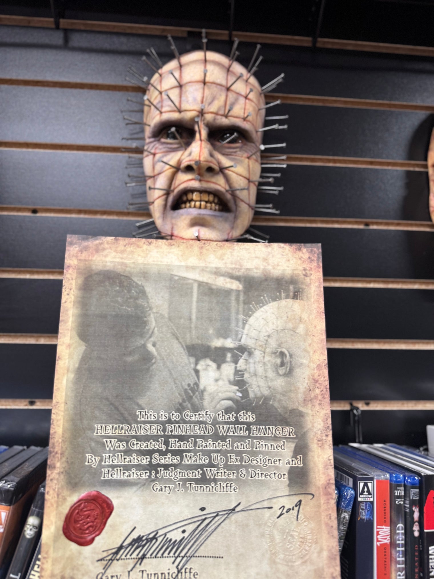 Hellraiser: Pinhead - Gary Tunnifcliffe Wall Hanger