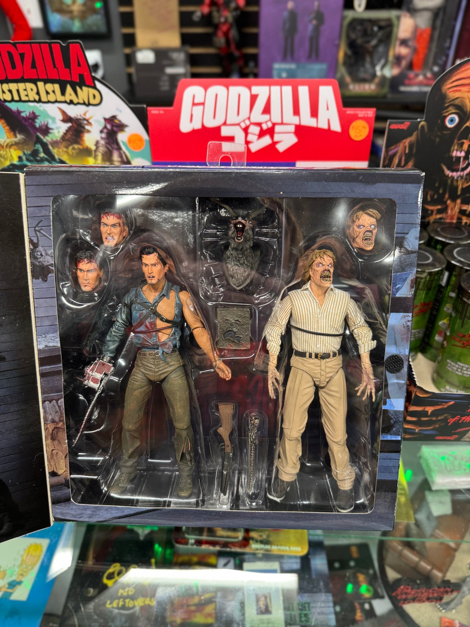 Evil Dead 2 (30th Anniversary): Hero Ash and Deadite Ed - 2 Pack