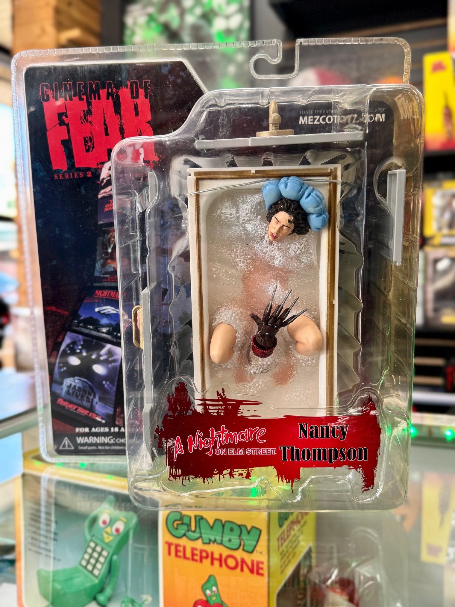 Cinema of Fear Screen Grabs - Nancy in Tub